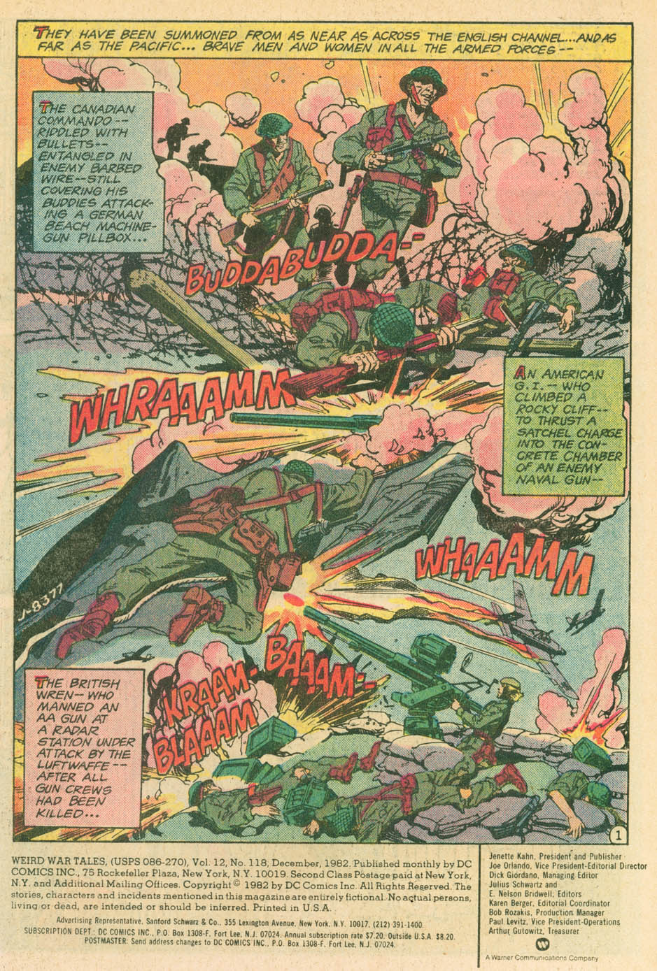 Read online Weird War Tales (1971) comic -  Issue #118 - 3