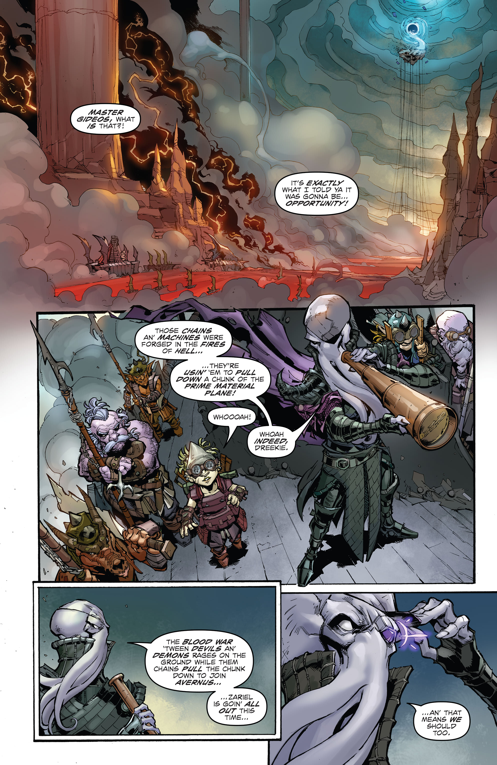 Read online Dungeons & Dragons: Infernal Tides comic -  Issue #3 - 9