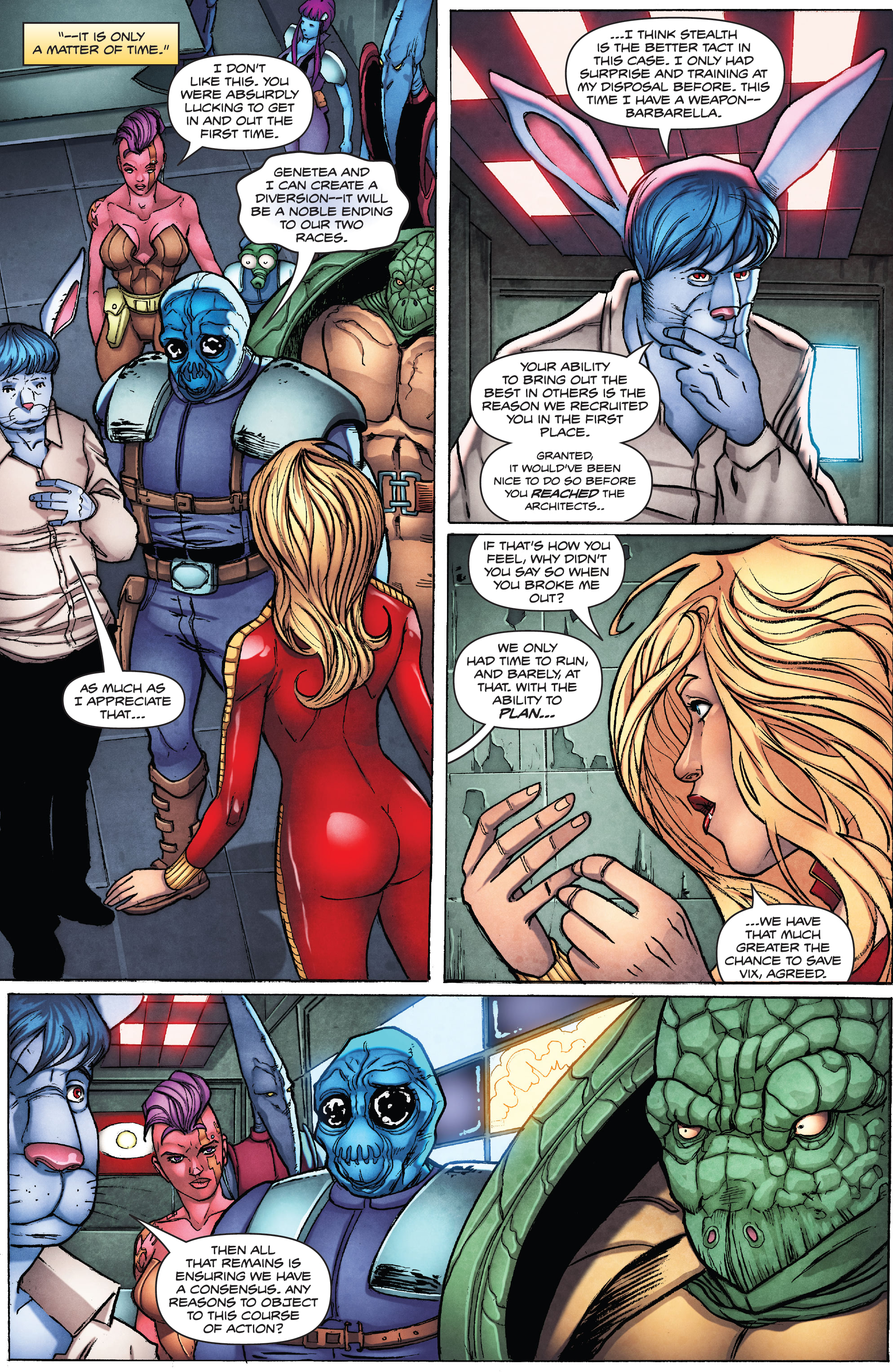 Read online Barbarella: The Center Cannot Hold comic -  Issue #2 - 21