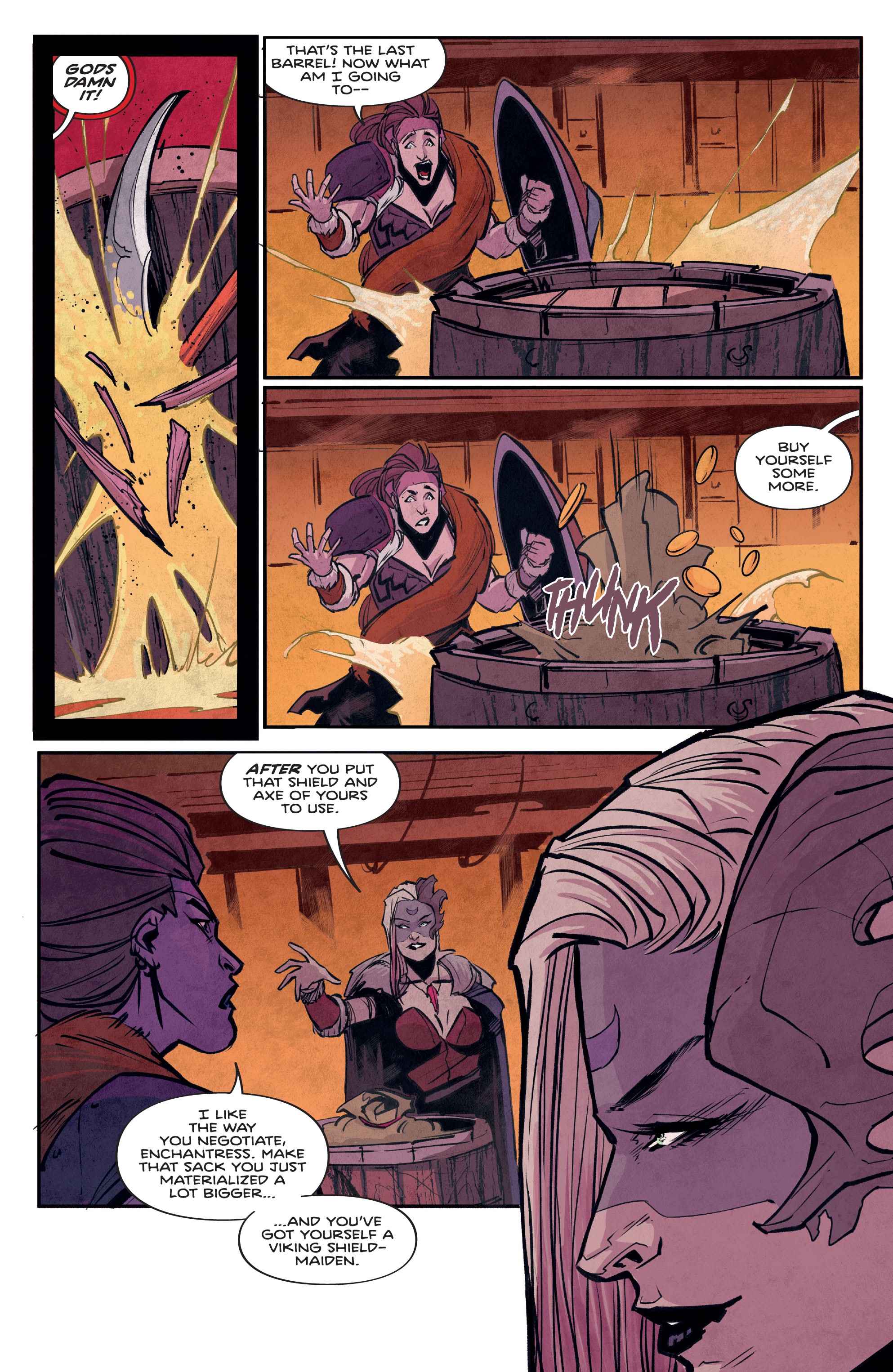 Read online The Mighty Barbarians comic -  Issue #1 - 17