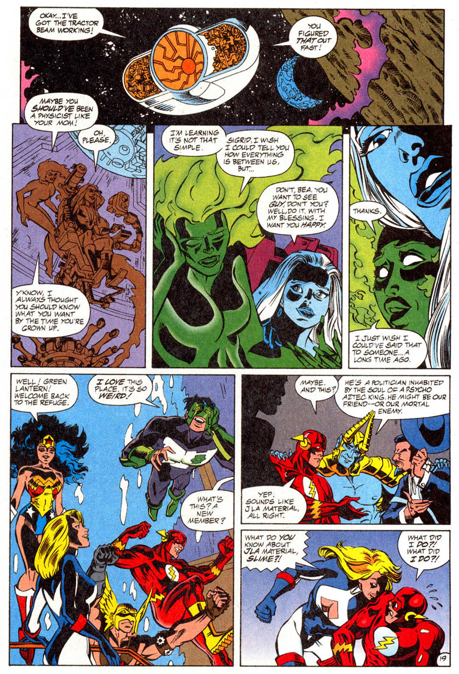 Read online Justice League America comic -  Issue #113 - 19