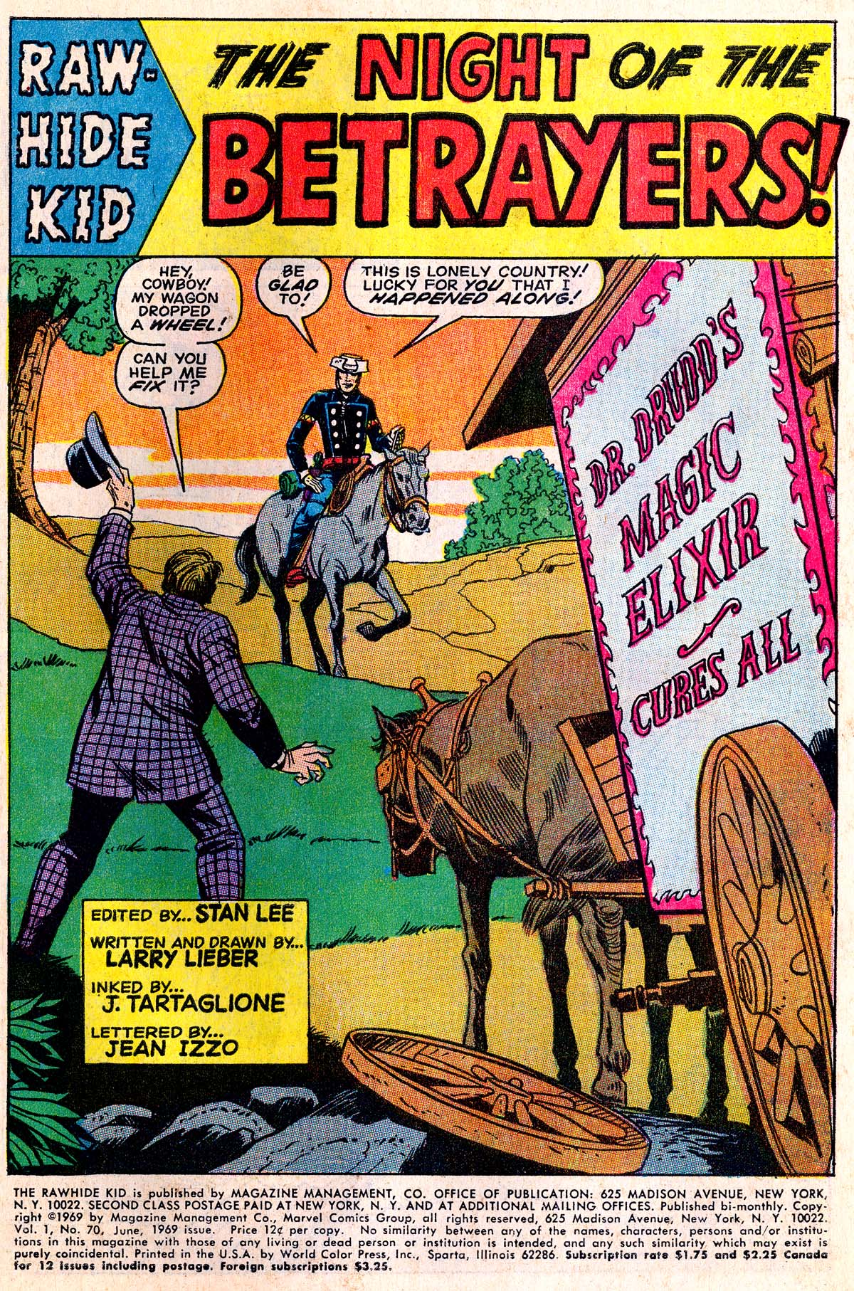 Read online The Rawhide Kid comic -  Issue #70 - 3