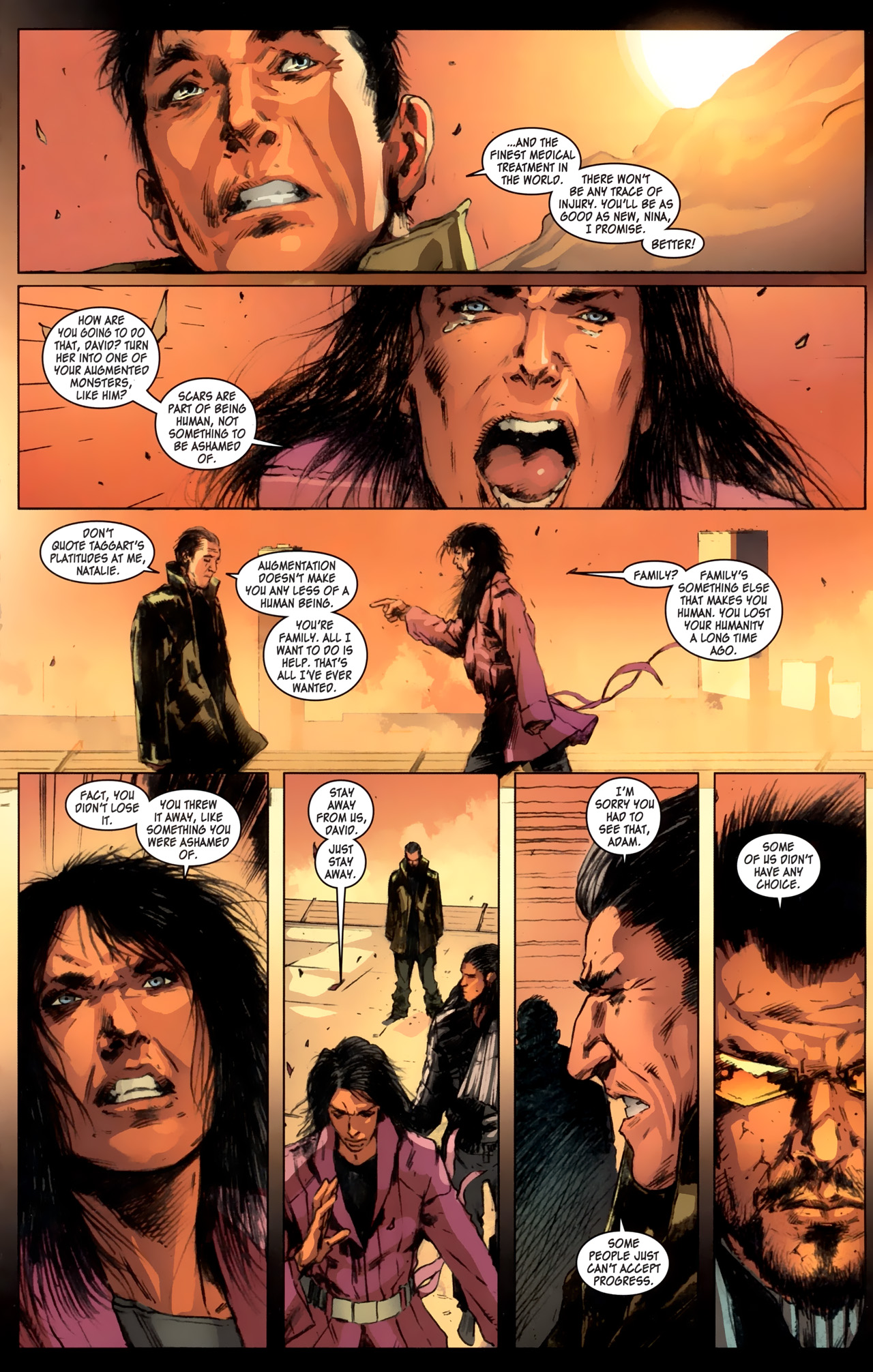 Read online Deus Ex comic -  Issue #1 - 13