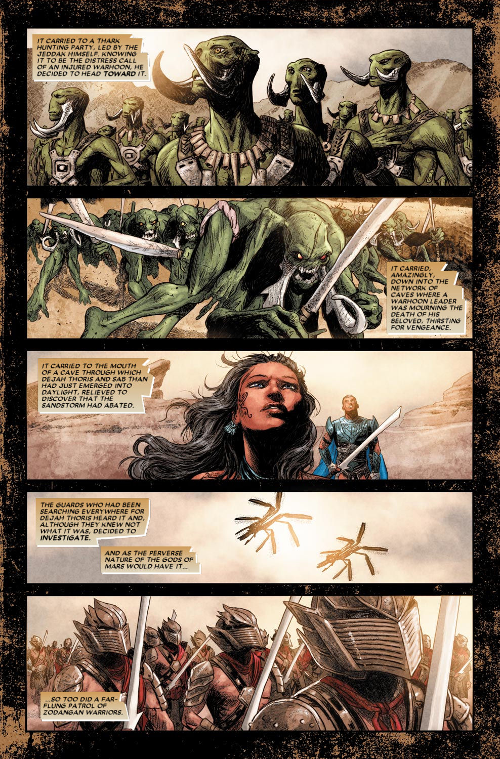Read online John Carter: The World of Mars comic -  Issue #4 - 6