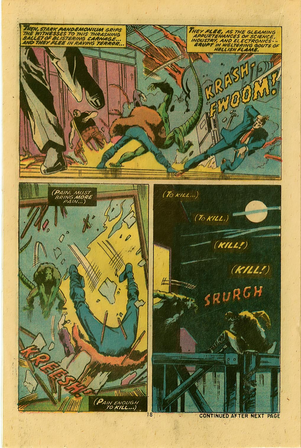 Read online Frankenstein (1973) comic -  Issue #15 - 13