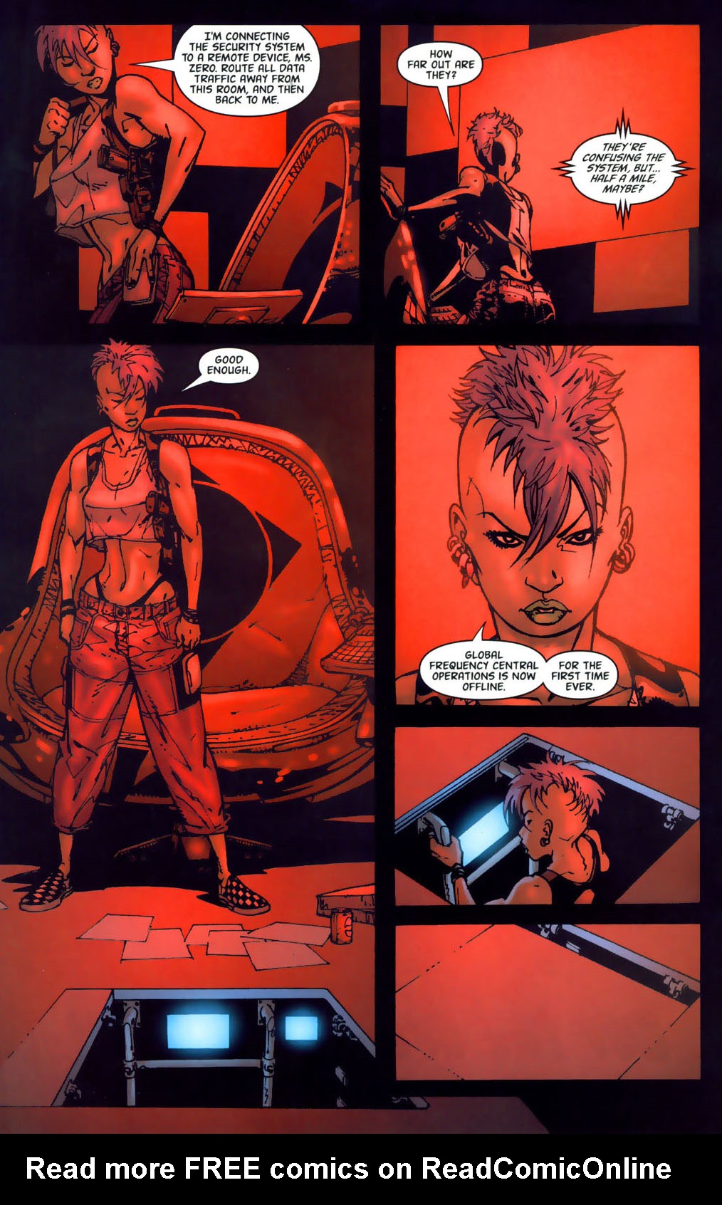 Read online Global Frequency comic -  Issue #11 - 10