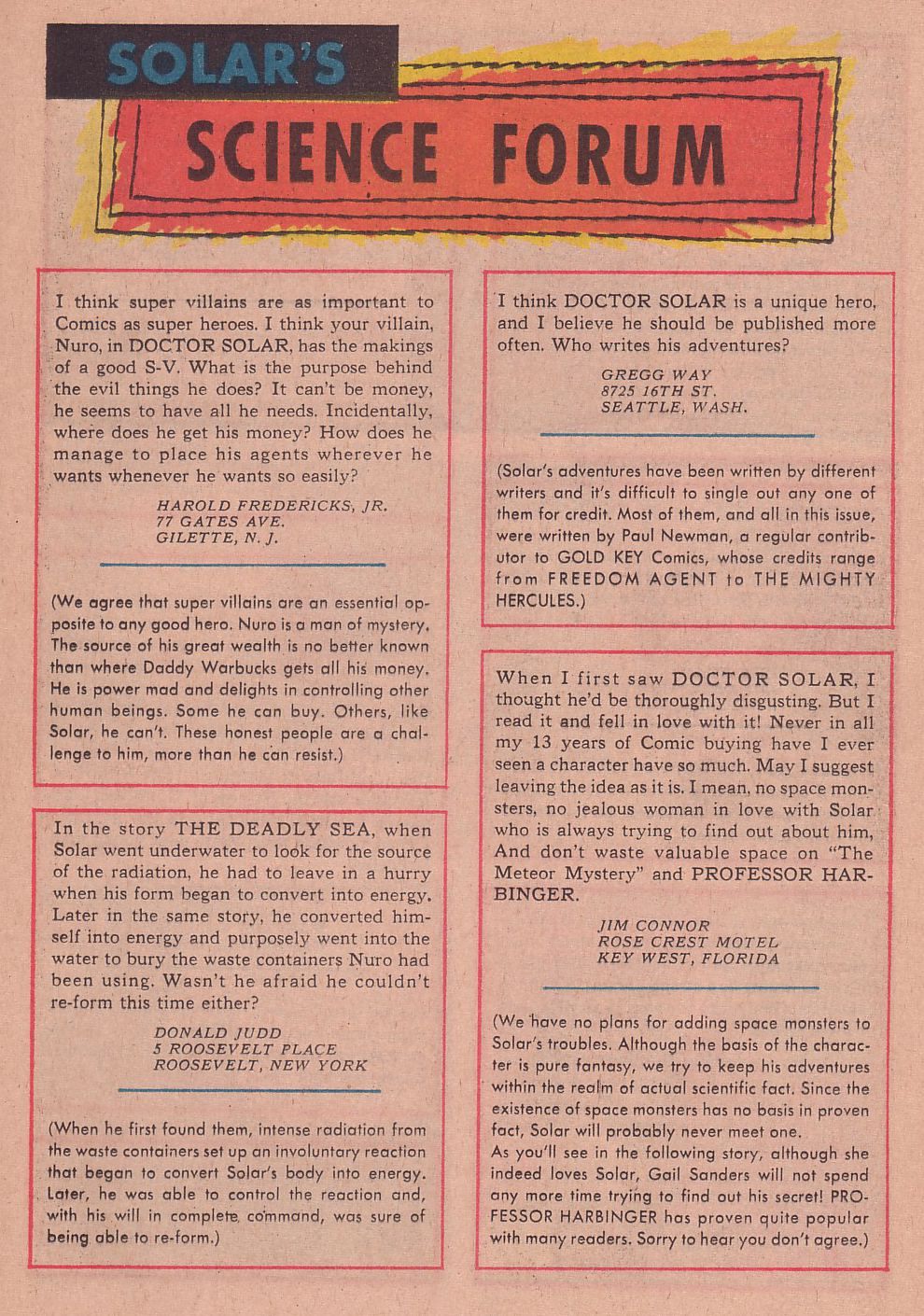 Doctor Solar, Man of the Atom (1962) Issue #5 #5 - English 21