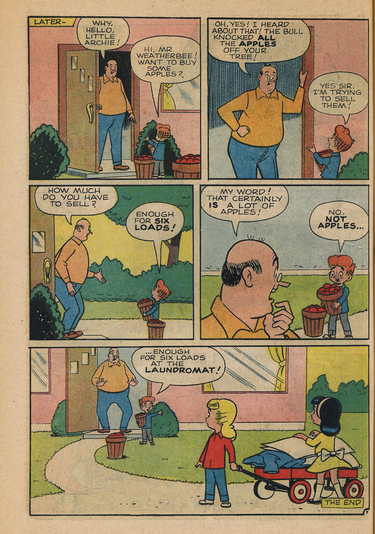 Read online The Adventures of Little Archie comic -  Issue #36 - 42