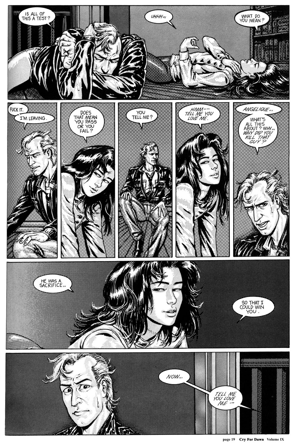 Read online Cry for Dawn comic -  Issue #9 - 22