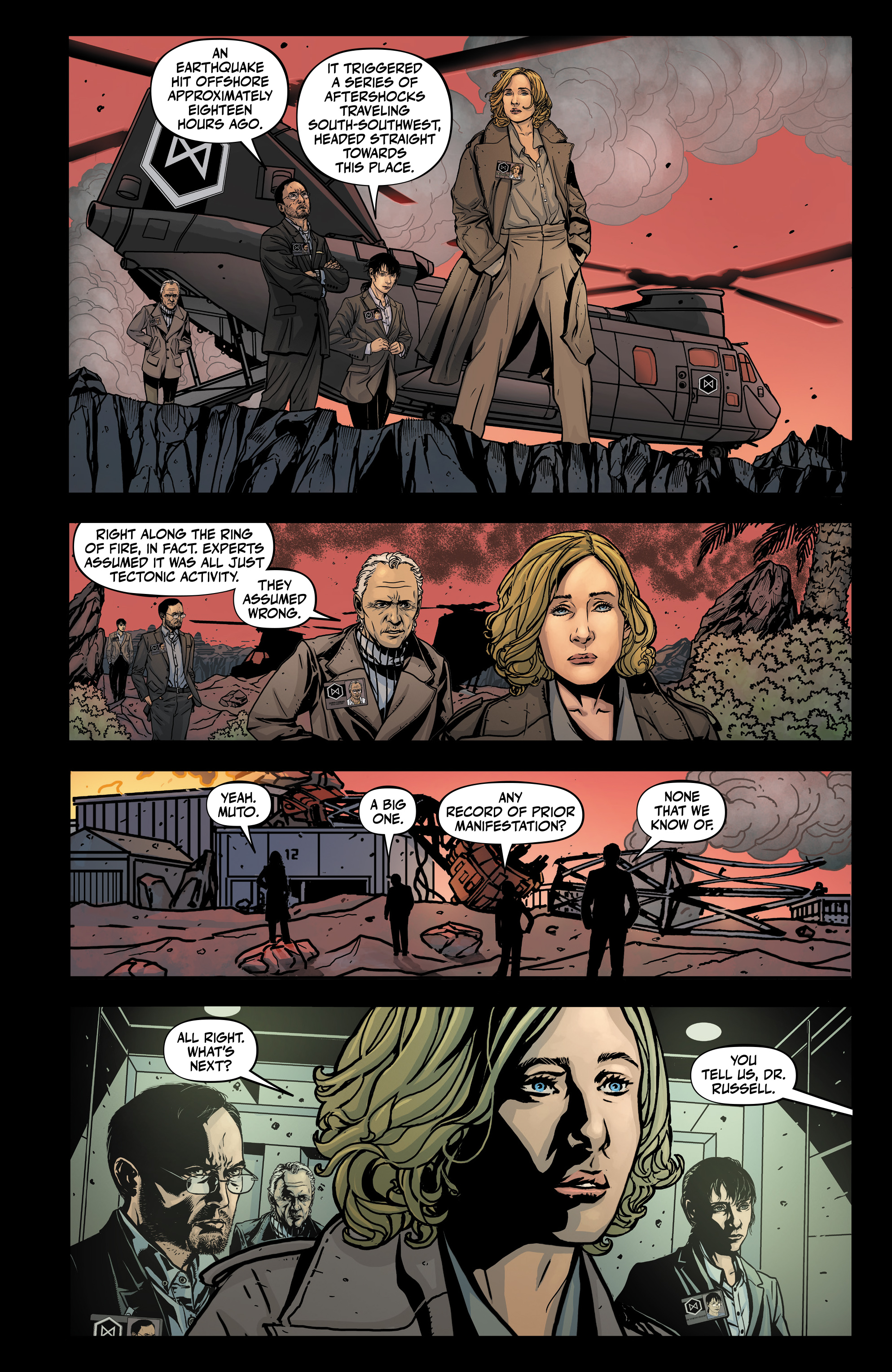 Read online Godzilla: Aftershock comic -  Issue # TPB - 16