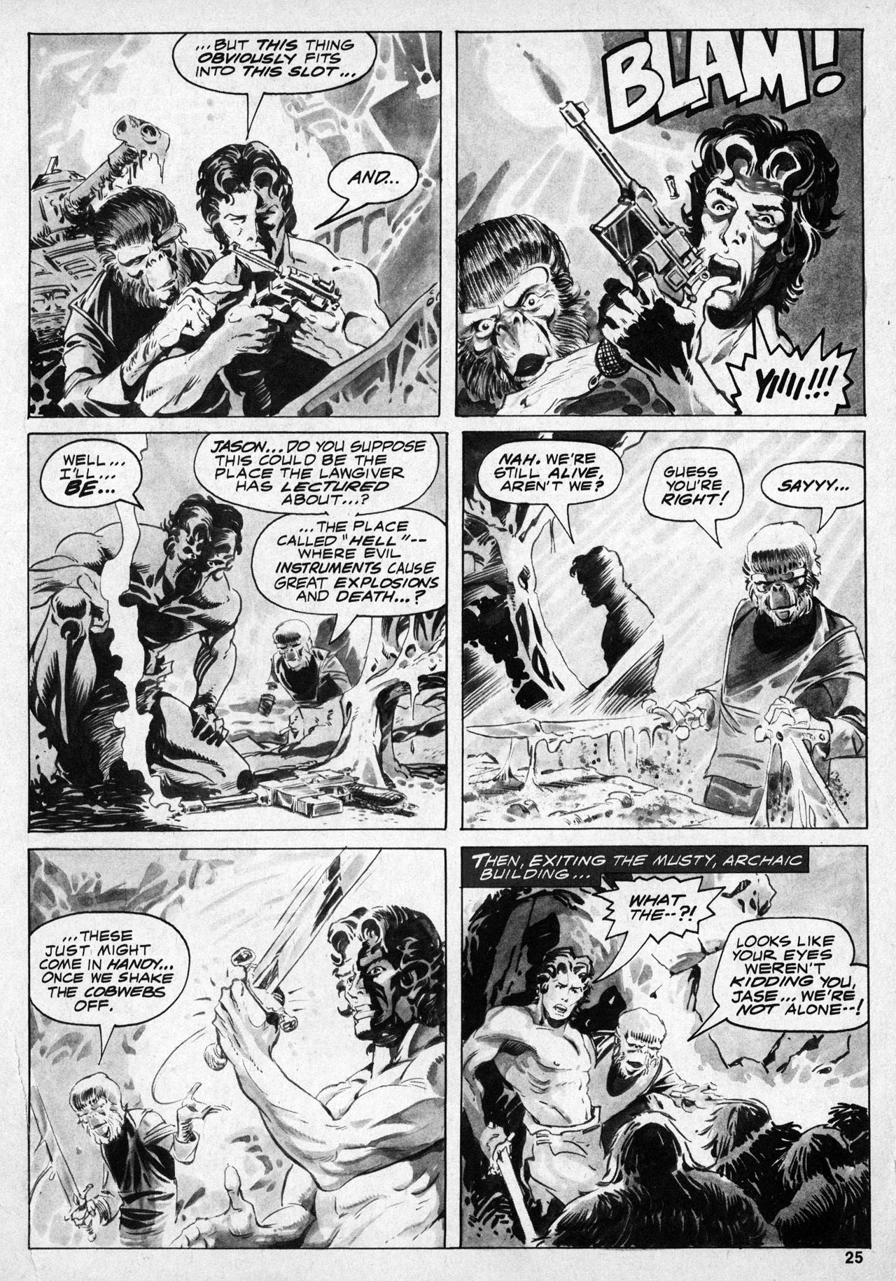 Read online Planet of the Apes comic -  Issue #2 - 24