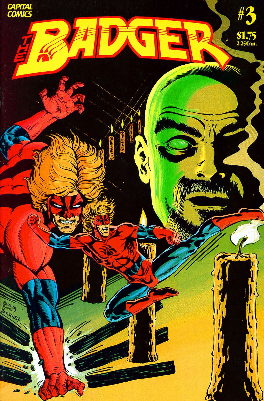 Read online The Badger comic -  Issue #3 - 1