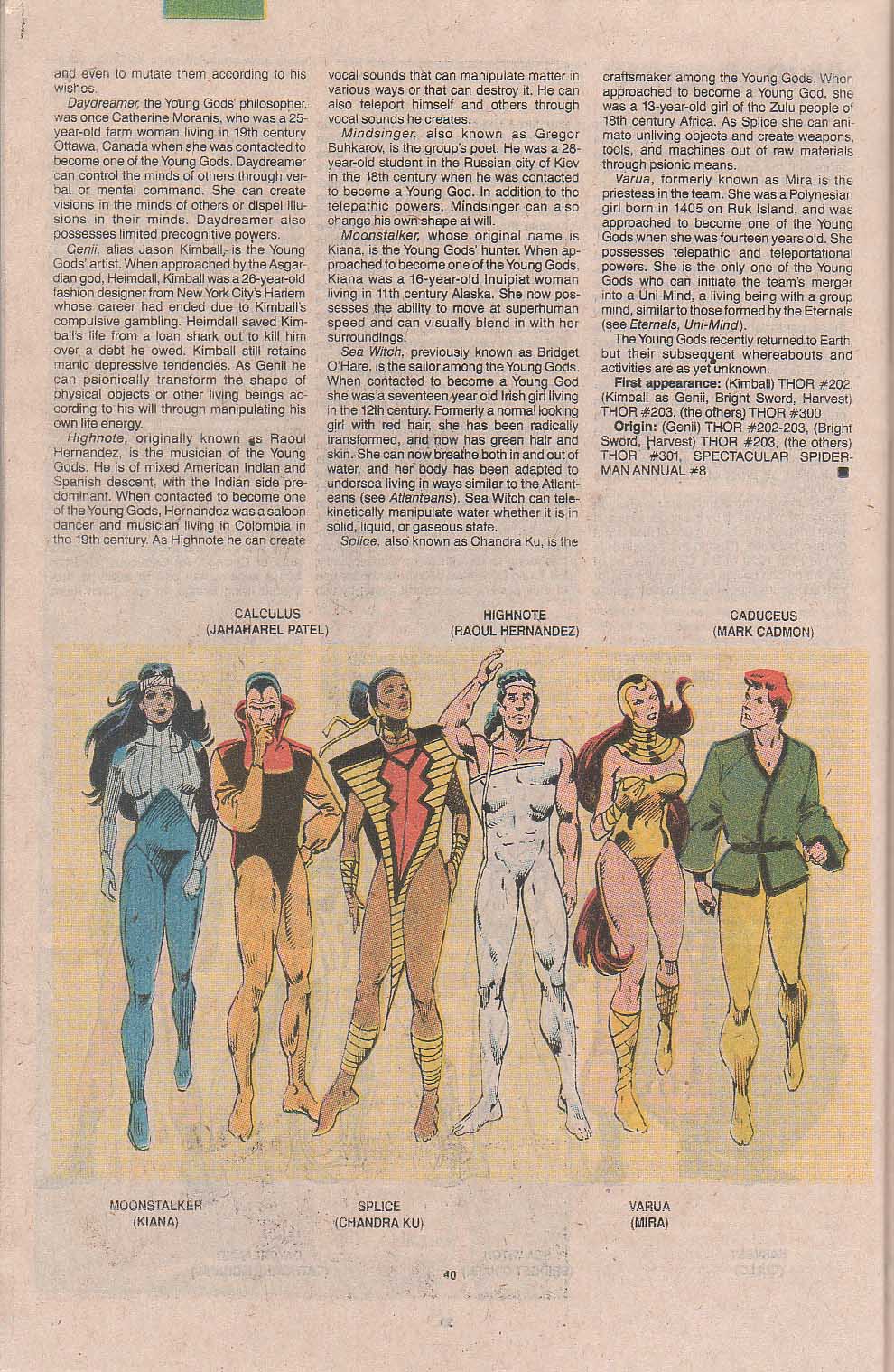 Read online The Official Handbook of the Marvel Universe: Update '89 comic -  Issue #8 - 69