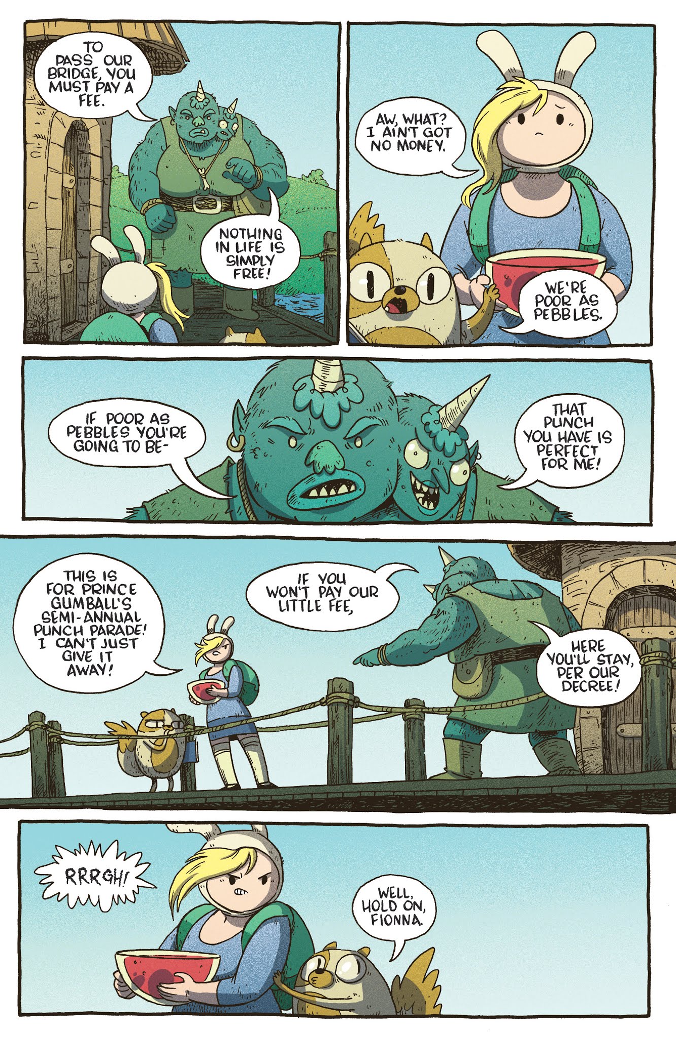 Read online Free Comic Book Day 2018 comic -  Issue # Adventure Time with Fionna and Cake - 12