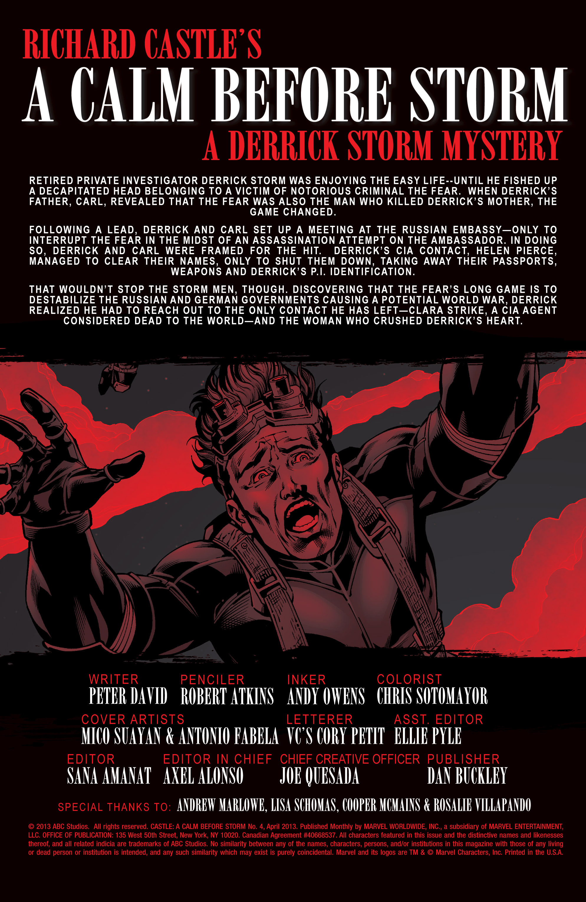 Read online Castle: A Calm Before Storm comic -  Issue # _TPB - 73