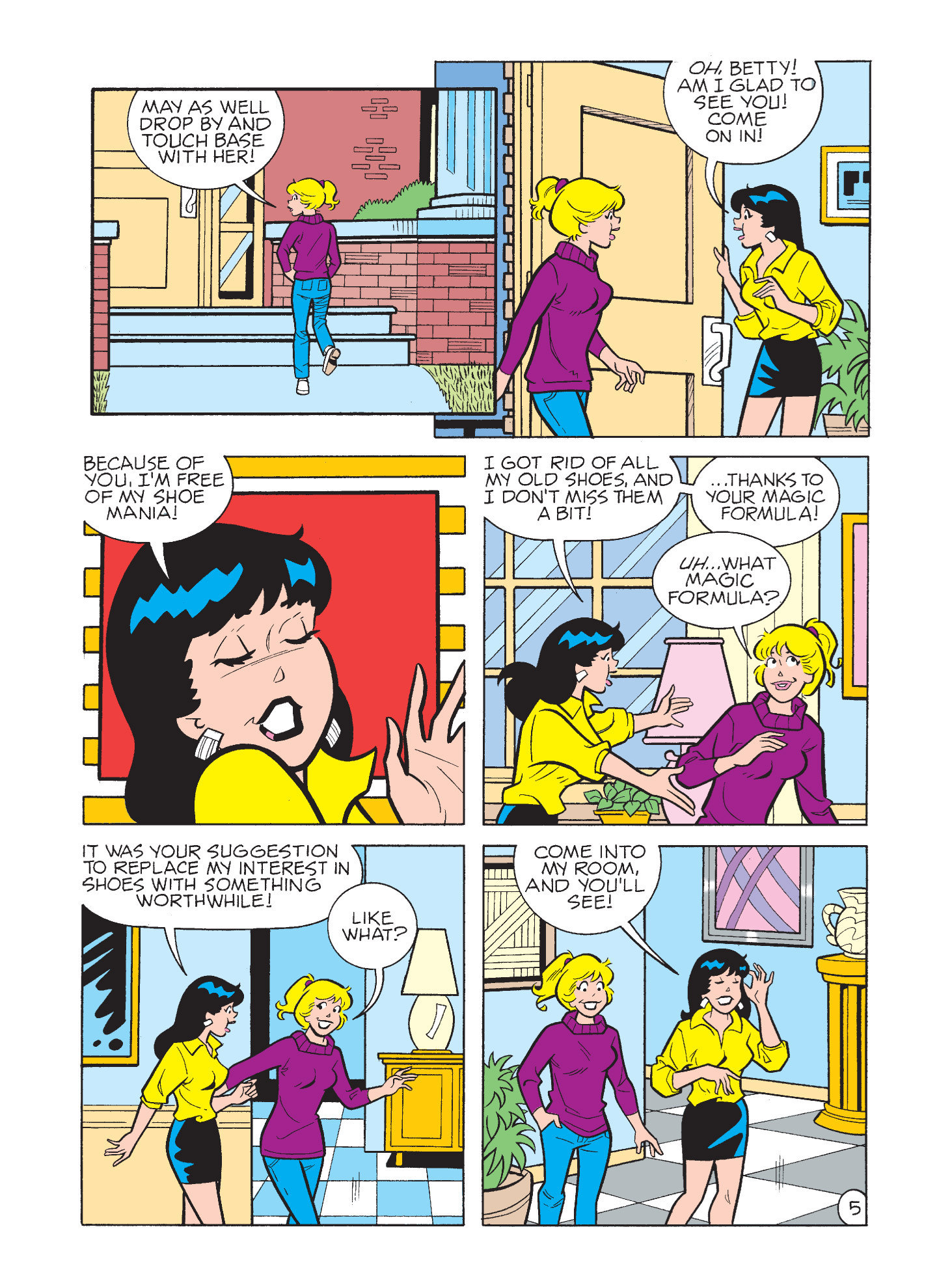 Read online Betty and Veronica Digest Magazine comic -  Issue #178 - 6