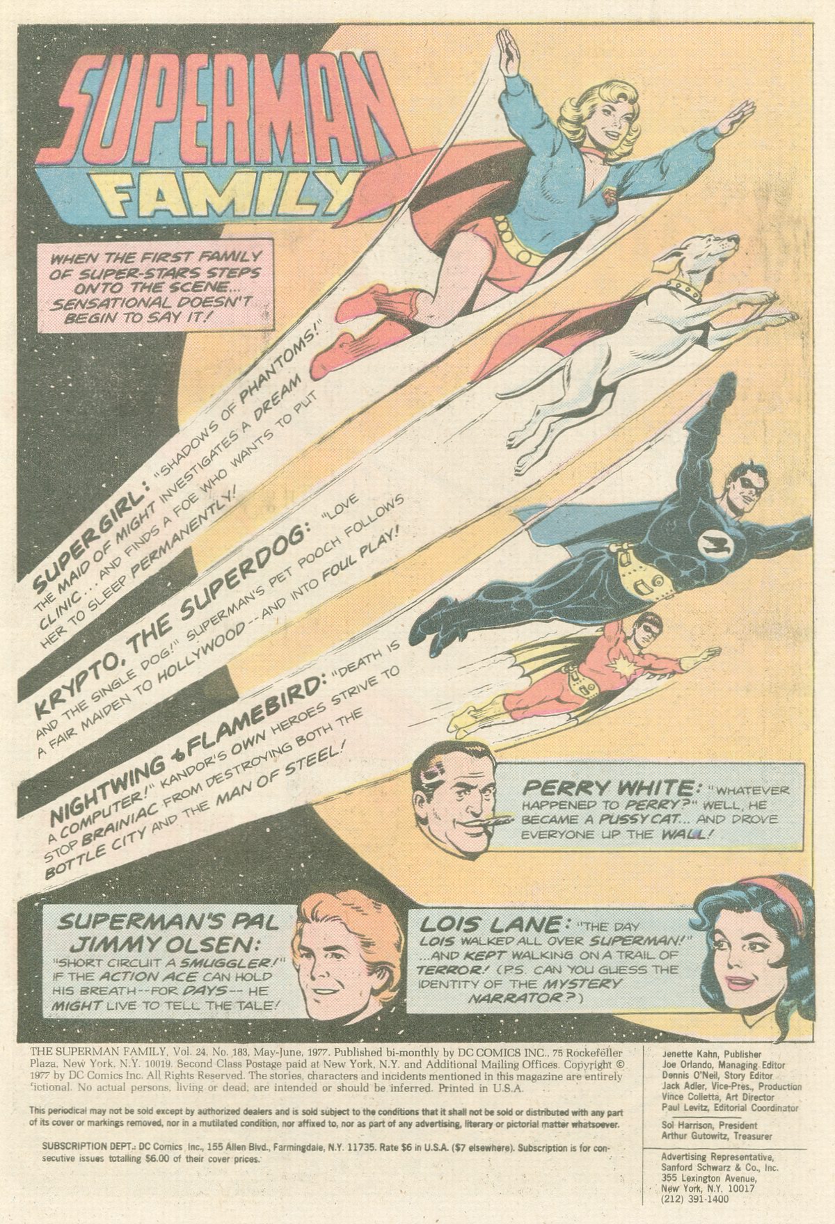 Read online The Superman Family comic -  Issue #183 - 3