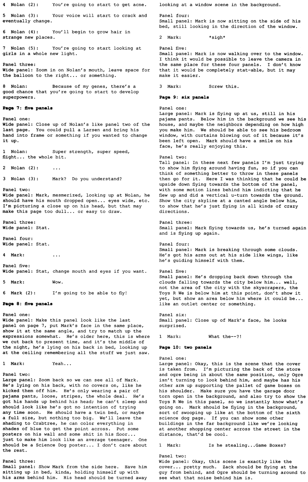 Read online Invincible Script Book comic -  Issue # Full - 12