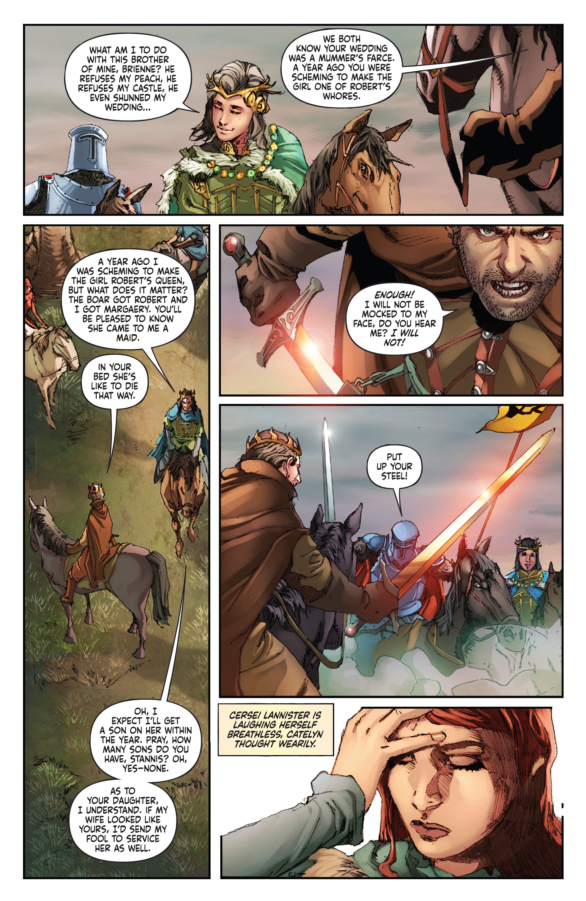 Read online A Clash of Kings comic -  Issue #15 - 10
