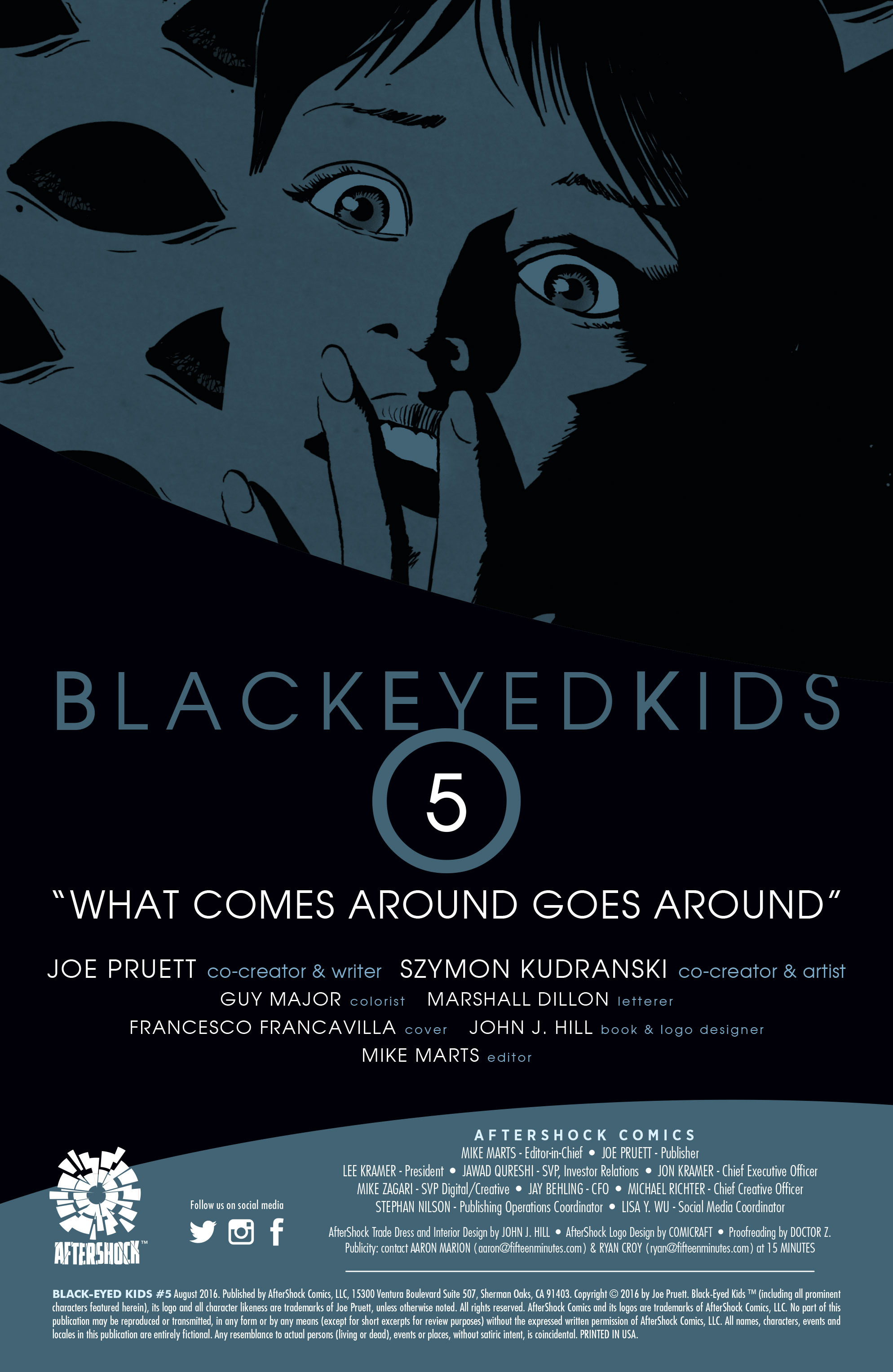 Read online Black-Eyed Kids comic -  Issue #5 - 2