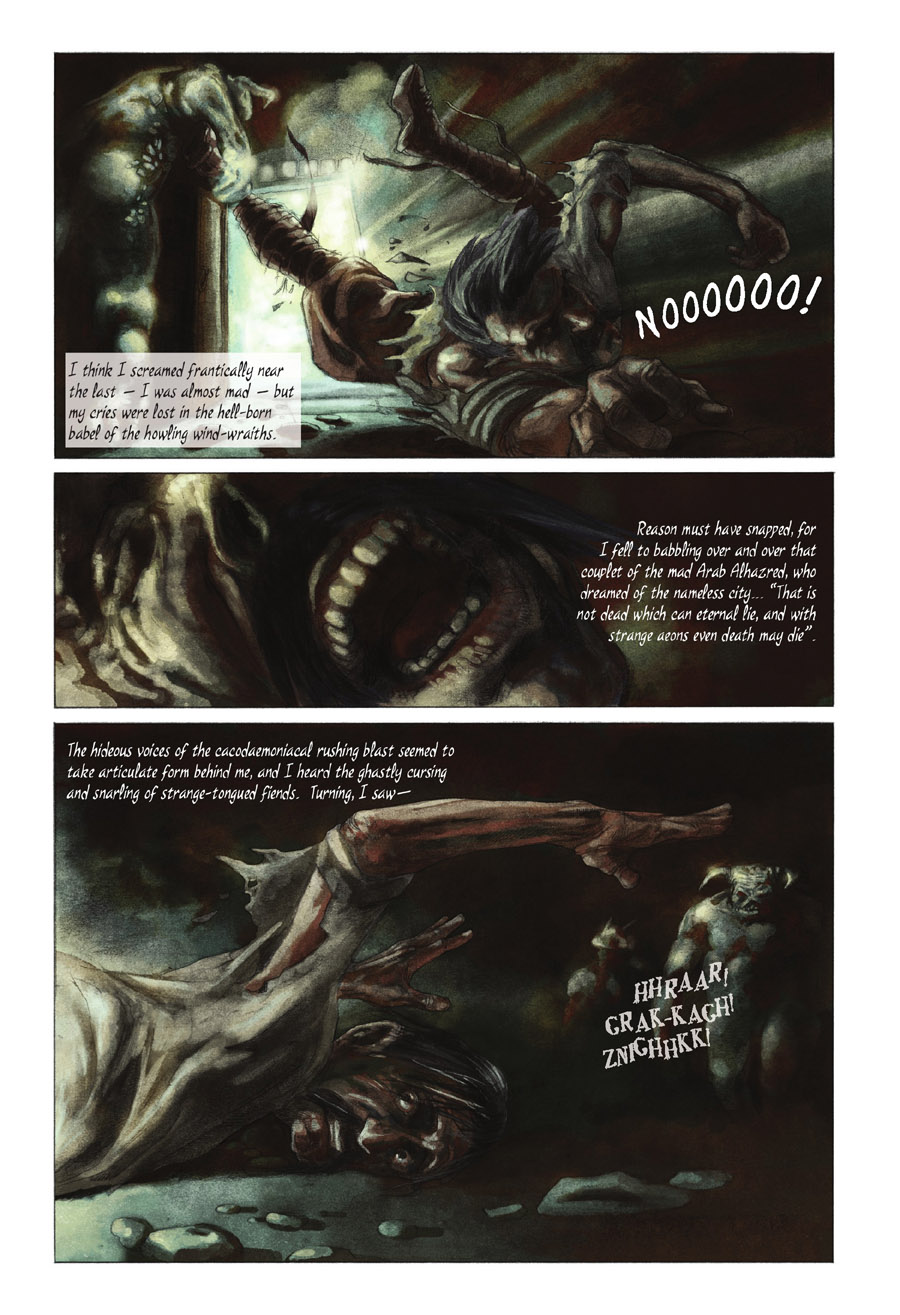 Read online The Lovecraft Anthology comic -  Issue # TPB 2 - 81