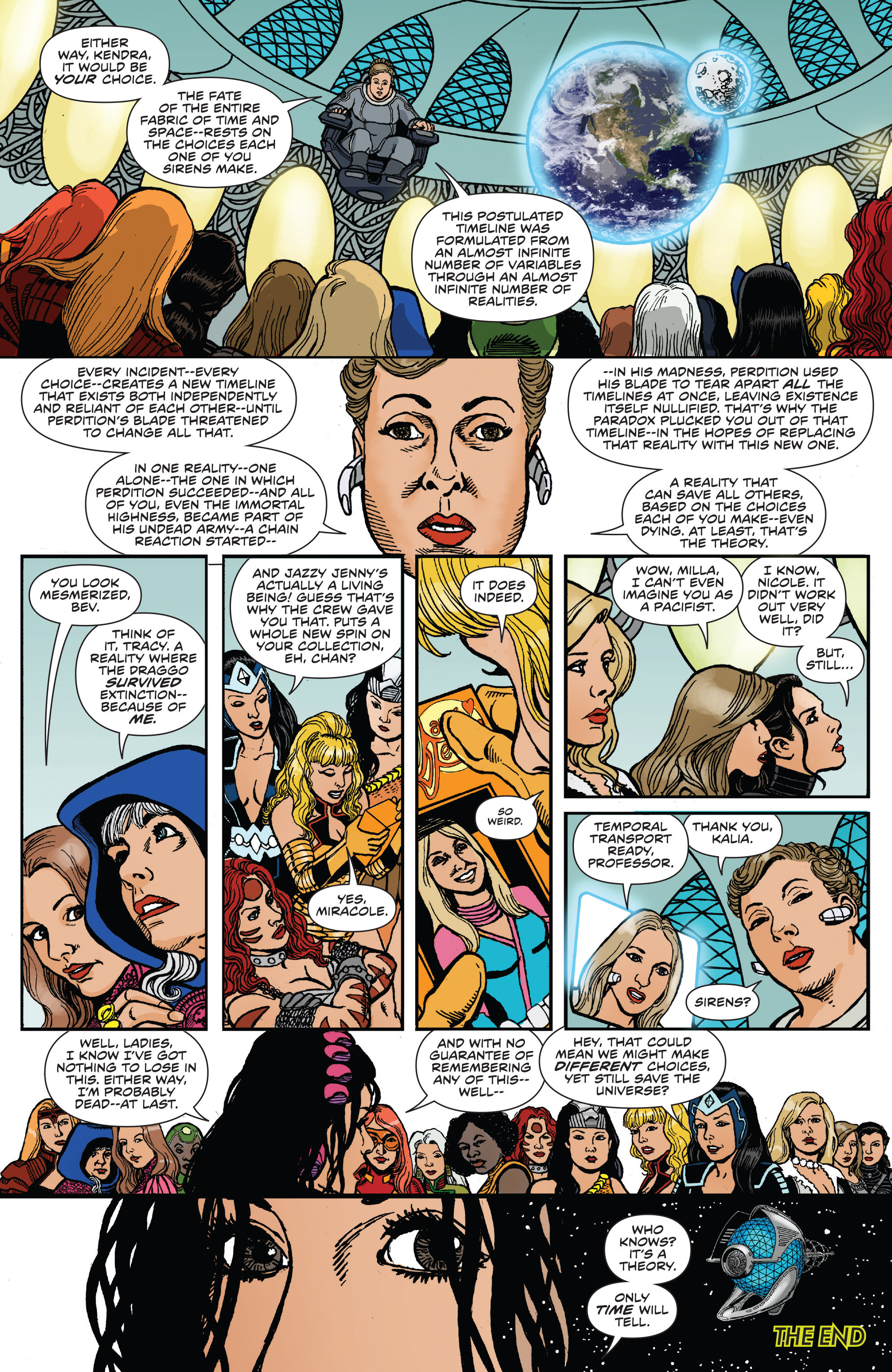 Read online George Pérez's Sirens comic -  Issue #6 - 25