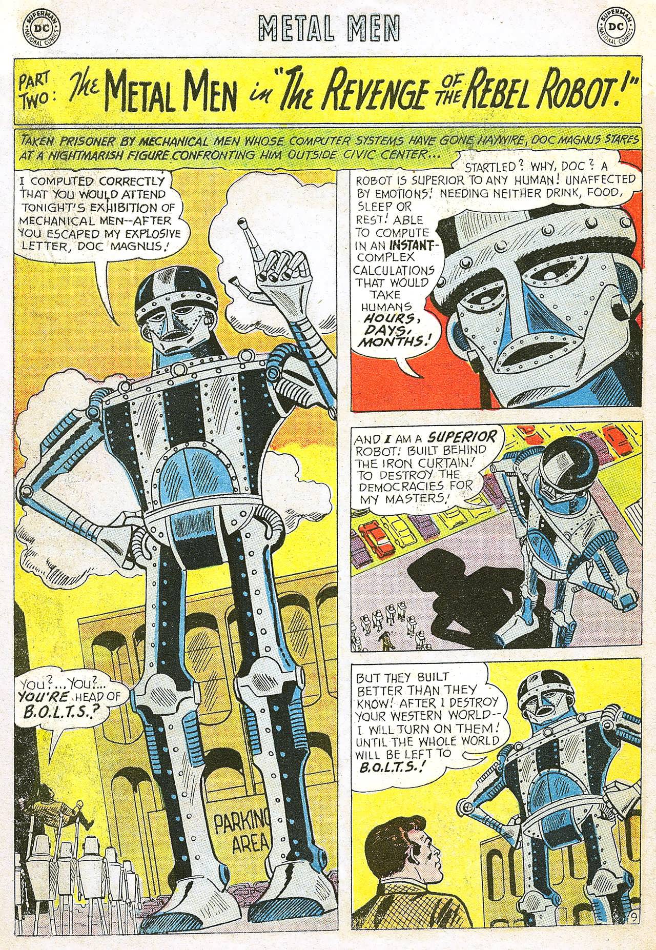 Read online Metal Men (1963) comic -  Issue #15 - 14