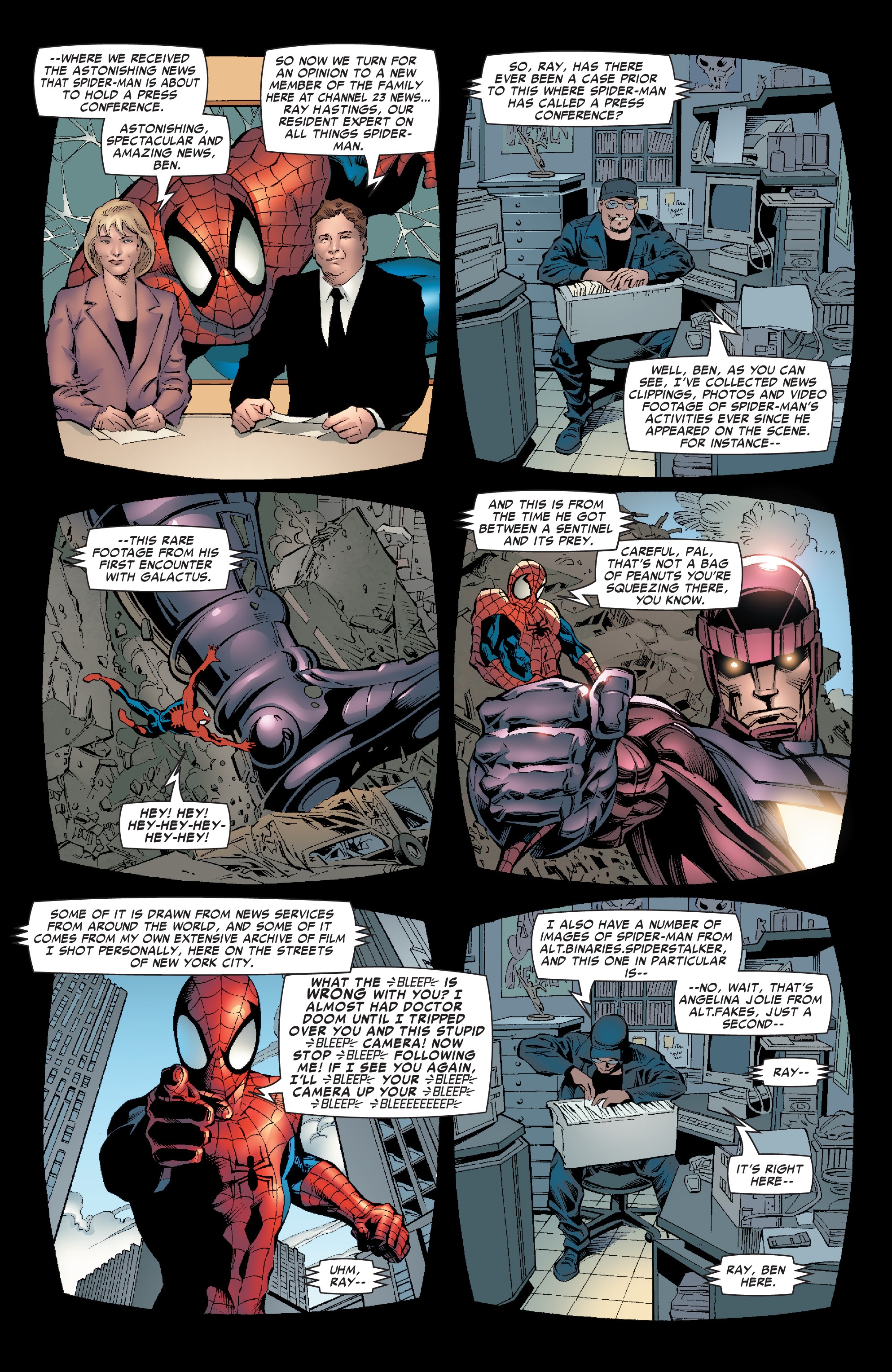 Read online The Amazing Spider-Man by JMS Ultimate Collection comic -  Issue # TPB 3 (Part 3) - 32