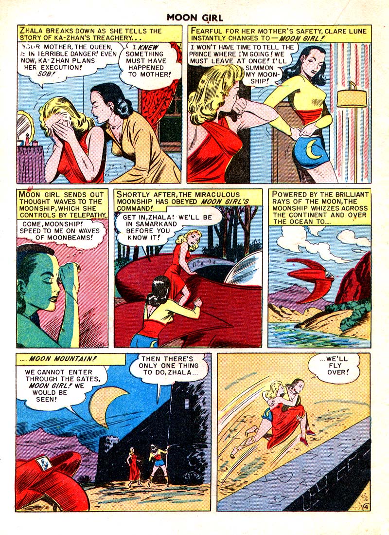 Read online Moon Girl (1947) comic -  Issue #3 - 30
