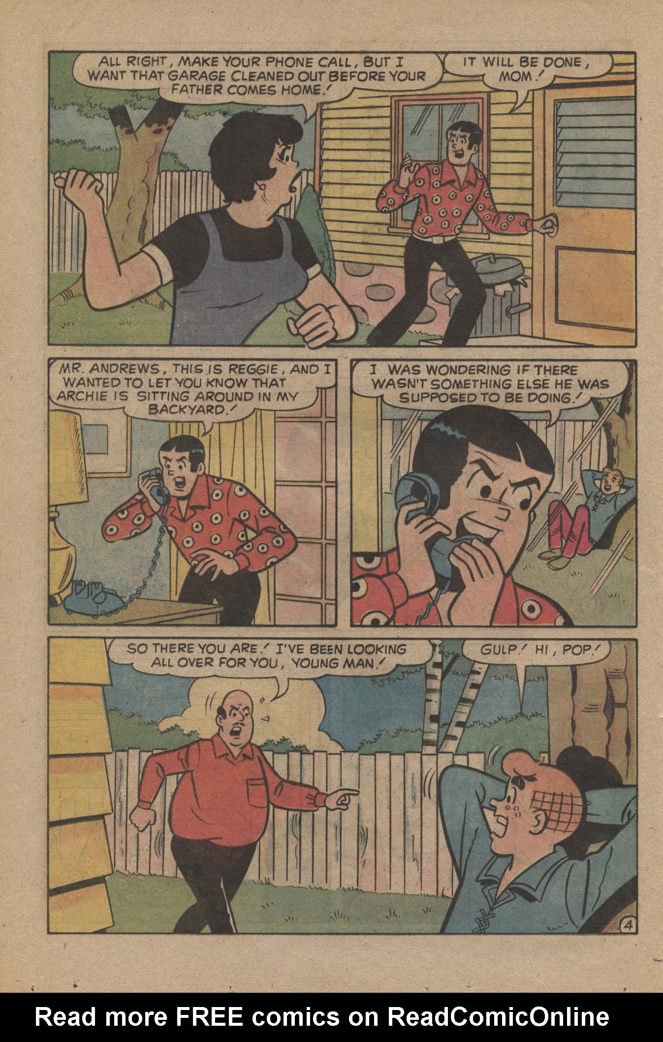 Read online Reggie and Me (1966) comic -  Issue #72 - 16