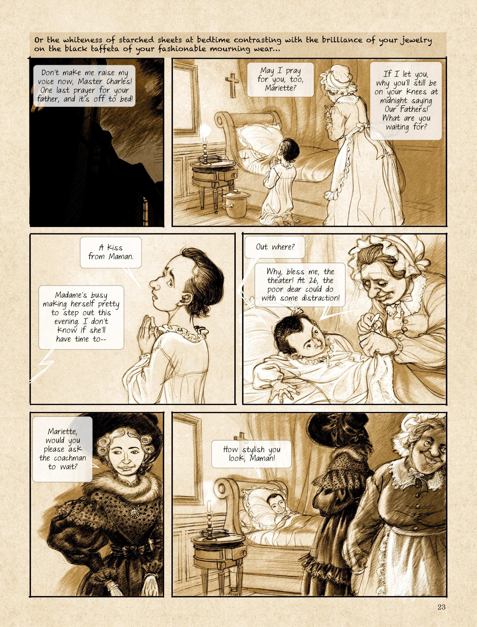 Read online Mademoiselle Baudelaire comic -  Issue # TPB (Part 1) - 23