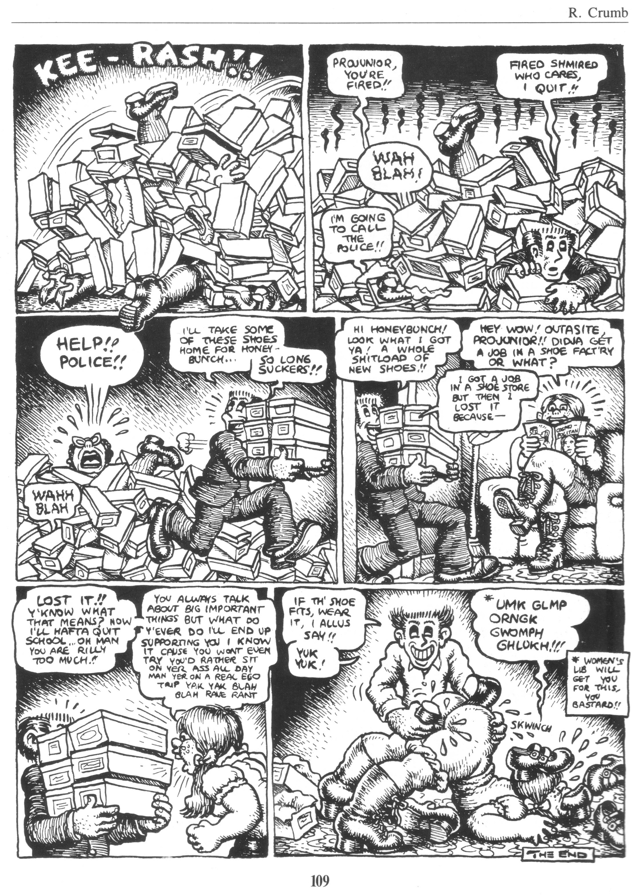 Read online The Complete Crumb Comics comic -  Issue # TPB 8 - 117