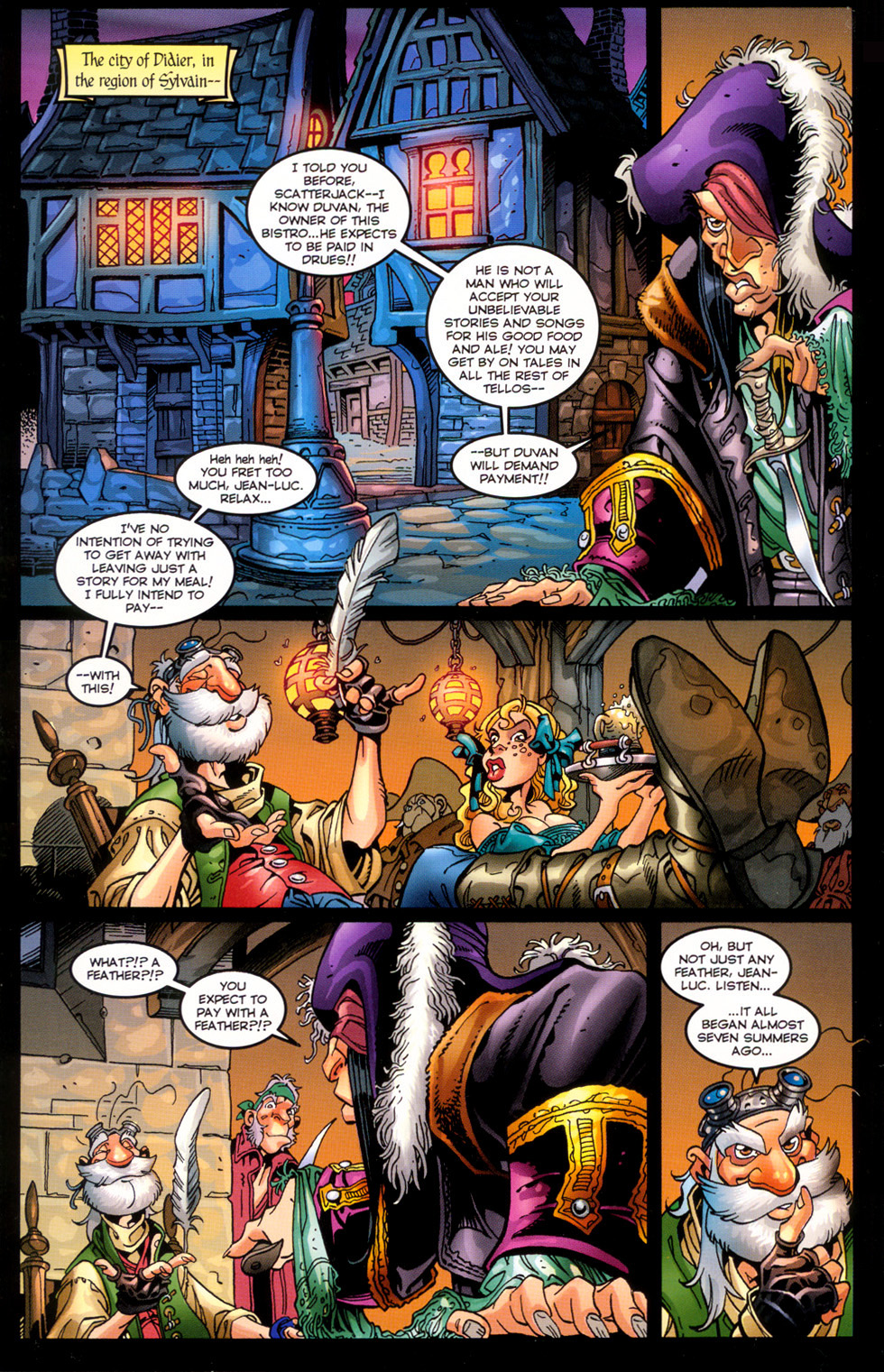 Read online Tellos: Maiden Voyage comic -  Issue # Full - 4