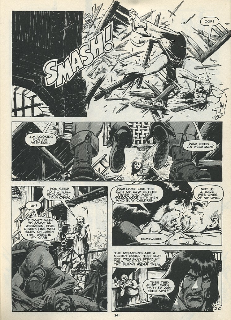 Read online The Savage Sword Of Conan comic -  Issue #165 - 26