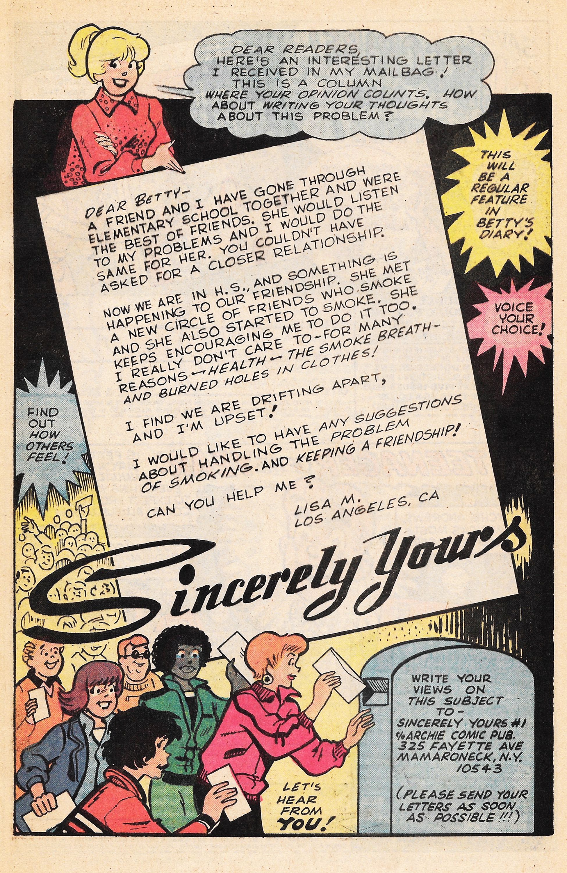 Read online Betty's Diary comic -  Issue #1 - 33