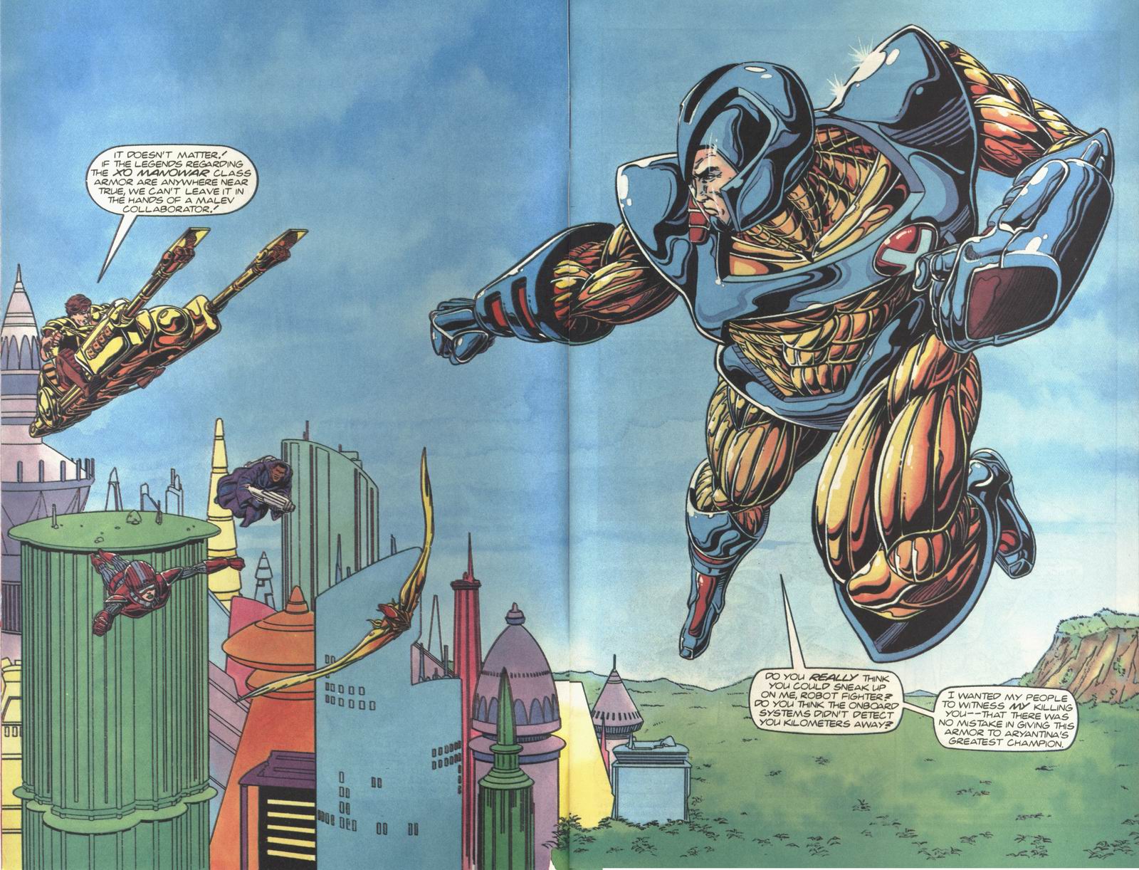 Read online Magnus Robot Fighter (1991) comic -  Issue #30 - 3