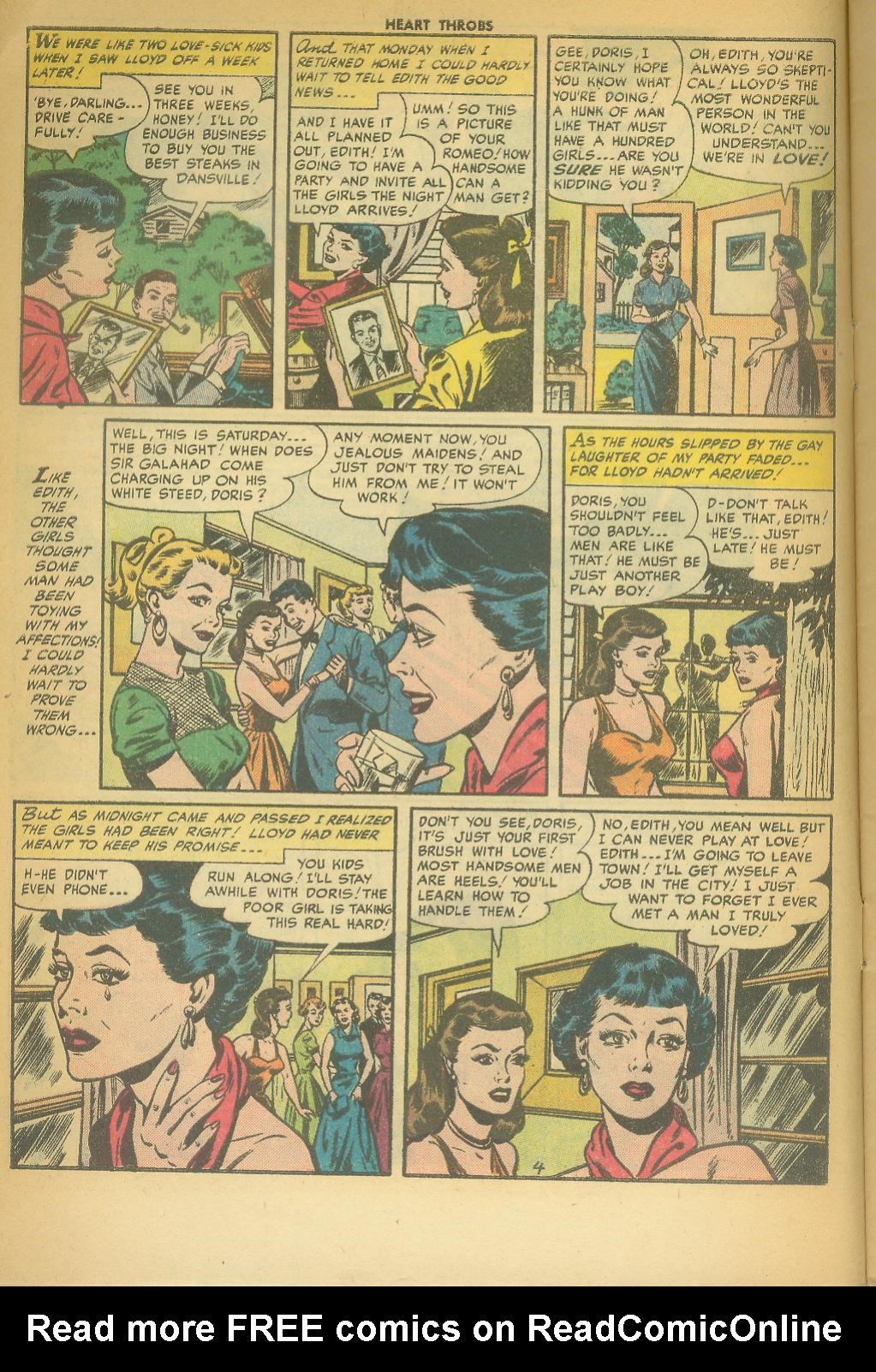 Read online Heart Throbs comic -  Issue #46 - 6