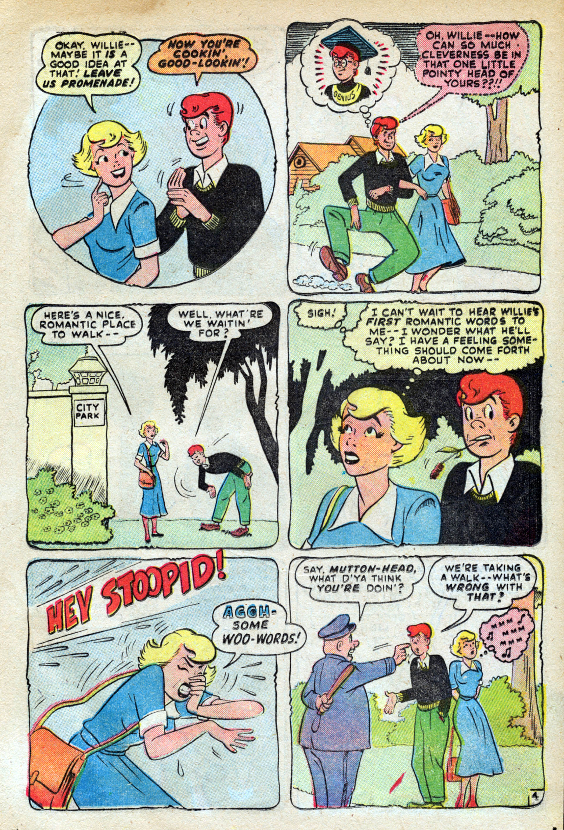 Read online Willie Comics (1950) comic -  Issue #22 - 19