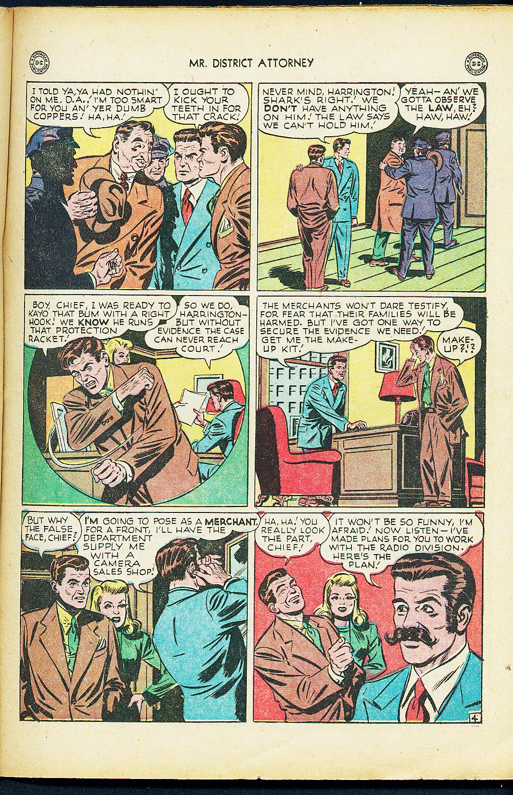 Read online Mr. District Attorney comic -  Issue #1 - 31