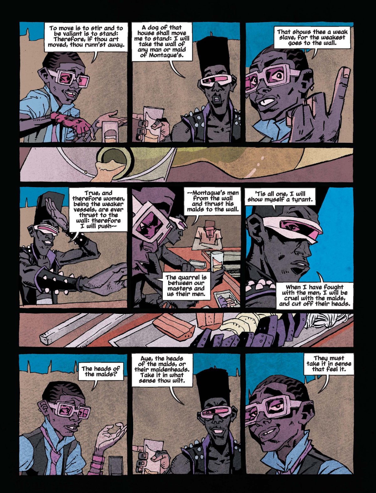 Read online Prince of Cats comic -  Issue # TPB - 97