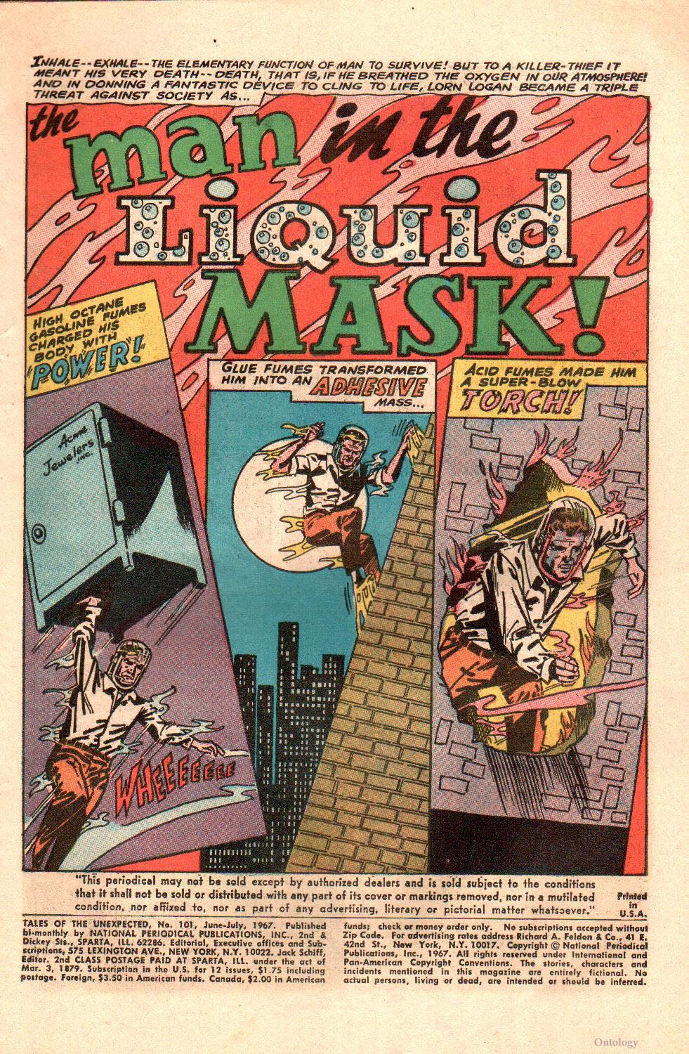 Read online Tales of the Unexpected comic -  Issue #101 - 3
