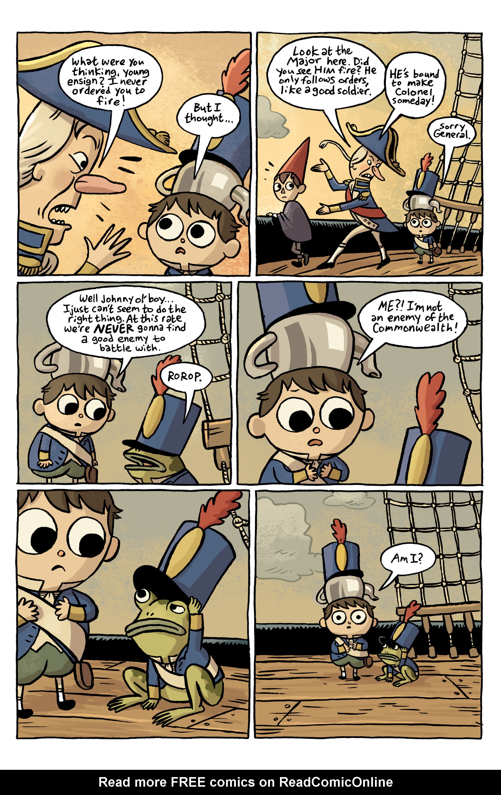 Read online Over the Garden Wall (2015) comic -  Issue # _Special - 17