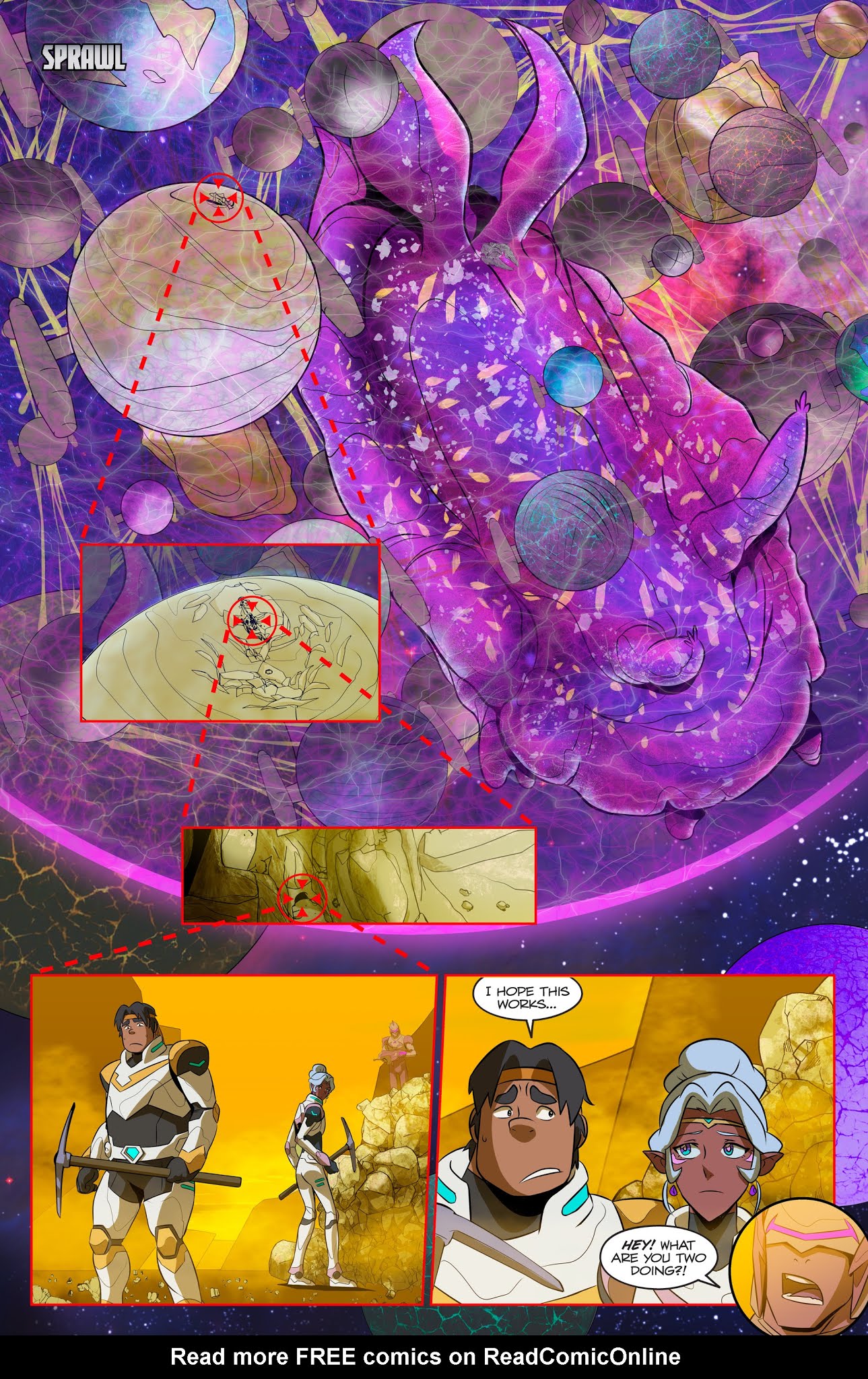 Read online Voltron Legendary Defender (2018) comic -  Issue #3 - 3