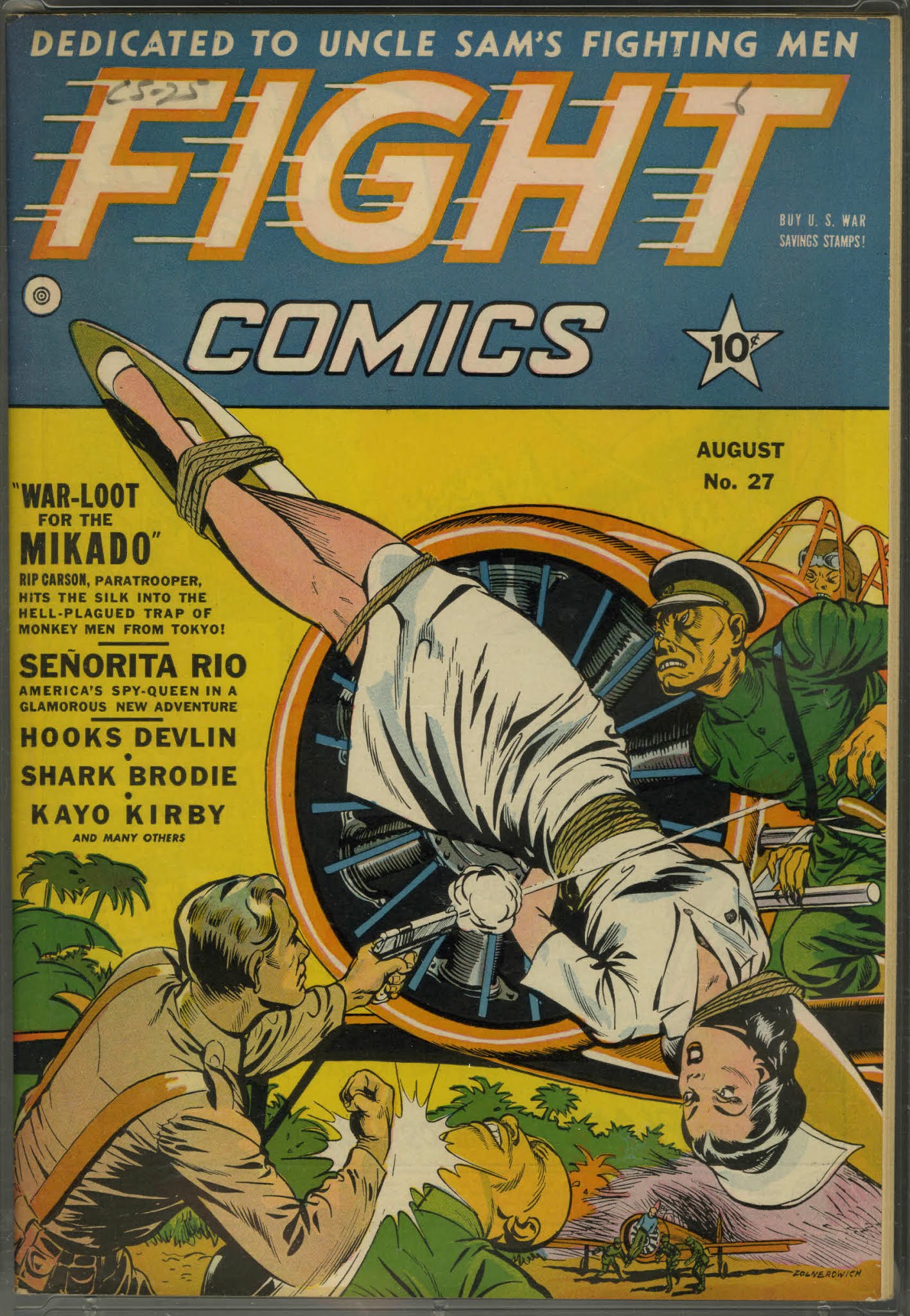 Read online Fight Comics comic -  Issue #27 - 1