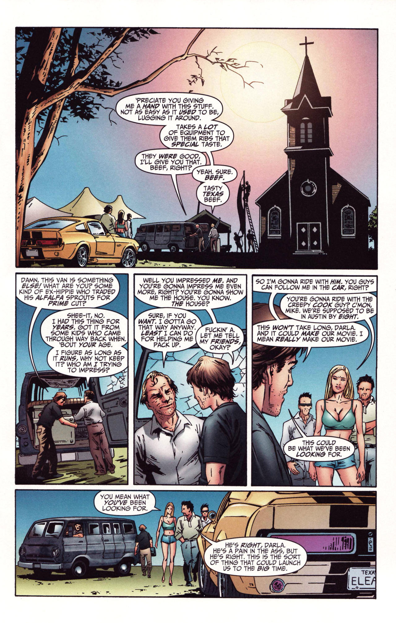 Read online The Texas Chainsaw Massacre: Cut! comic -  Issue # full - 4