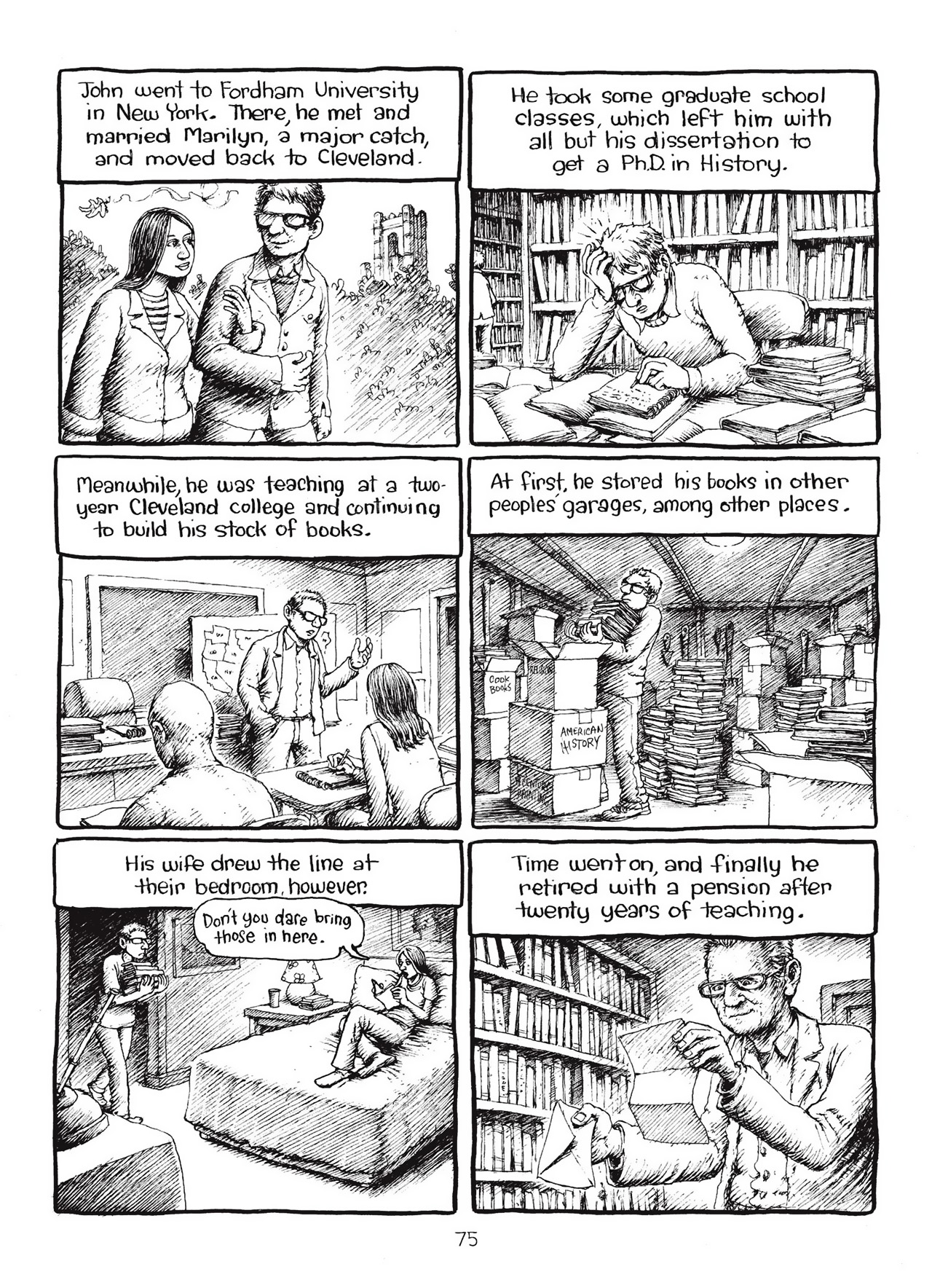 Read online Harvey Pekar's Cleveland comic -  Issue # TPB - 76