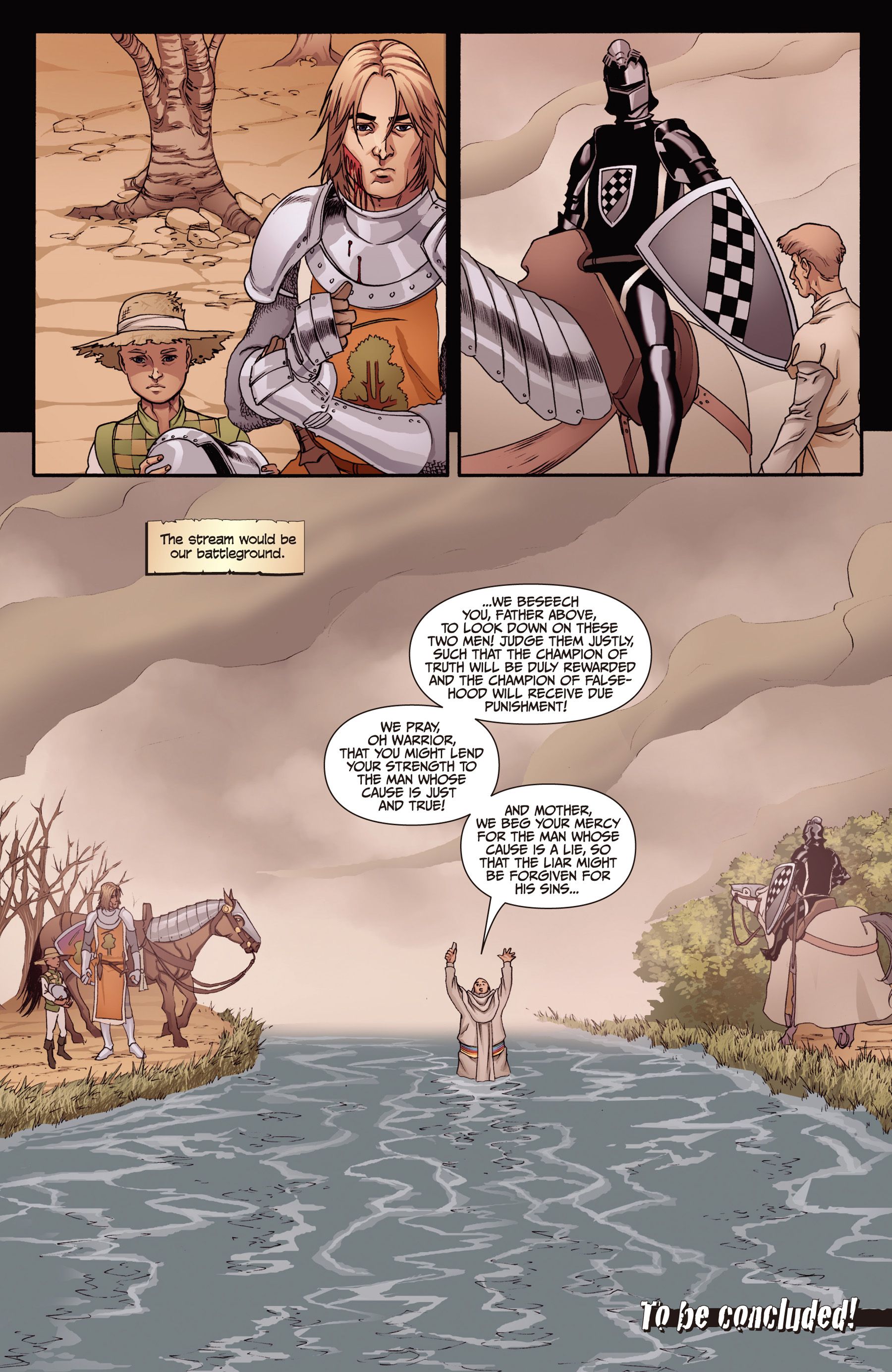 Read online The Sworn Sword: The Graphic Novel comic -  Issue # Full - 129