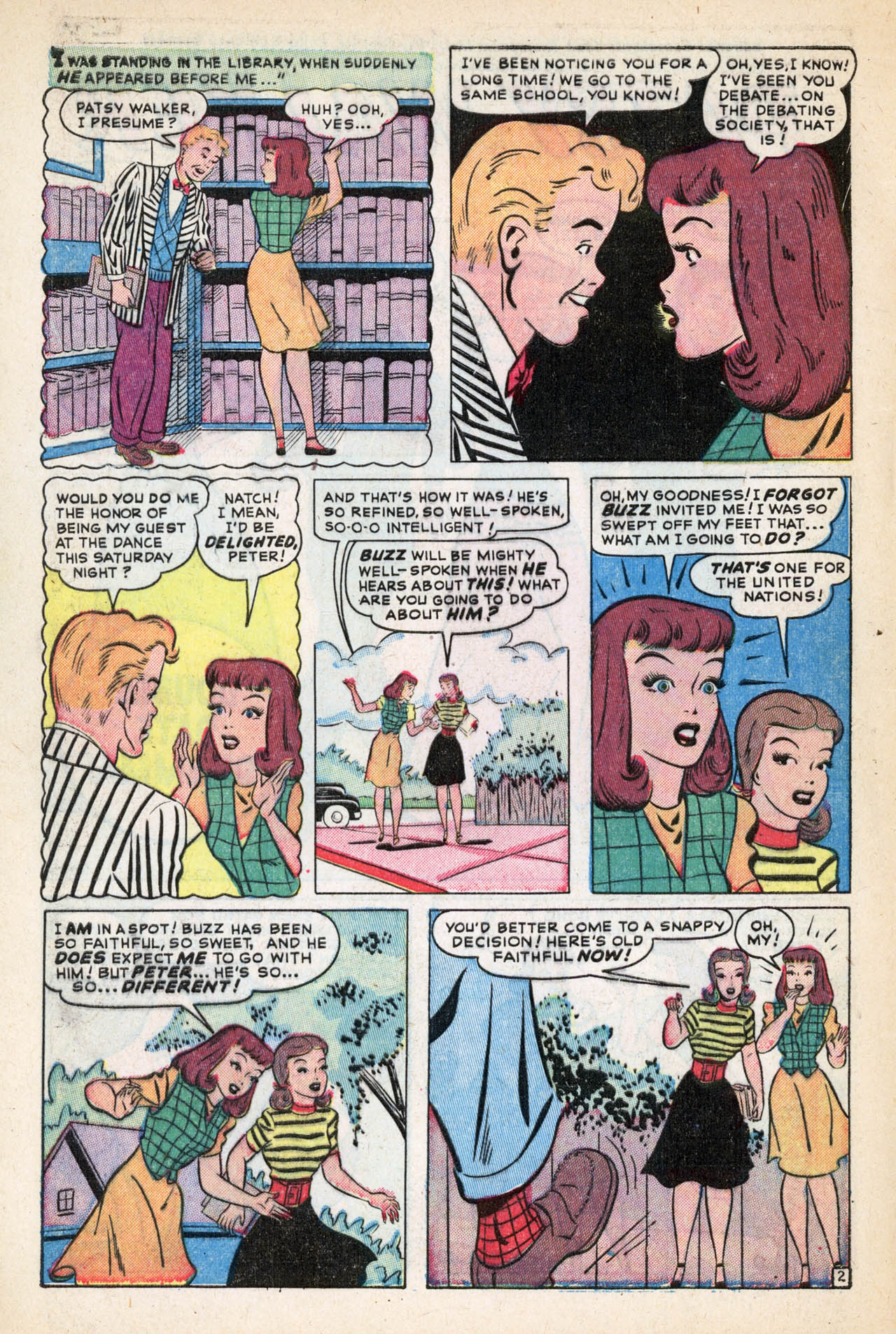 Read online Patsy Walker comic -  Issue #20 - 4