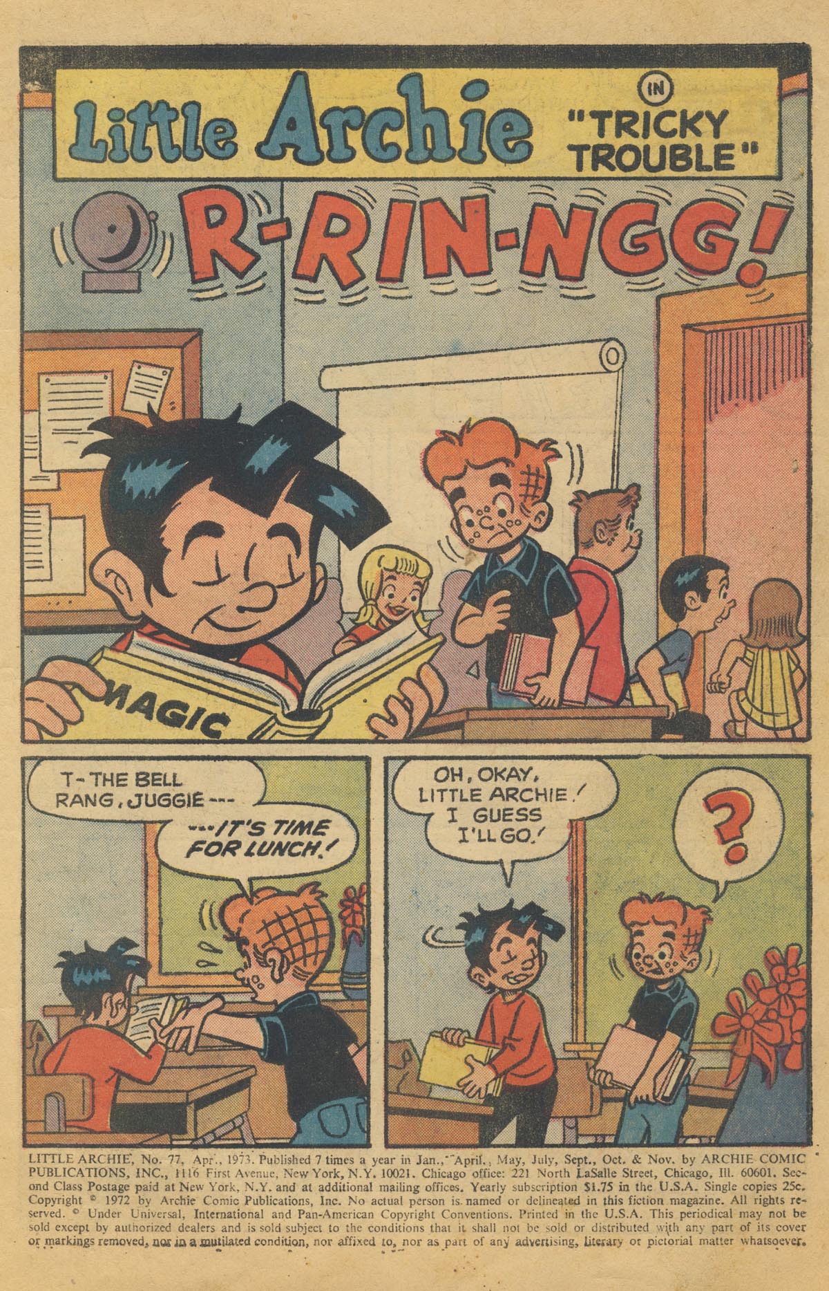 Read online The Adventures of Little Archie comic -  Issue #77 - 3