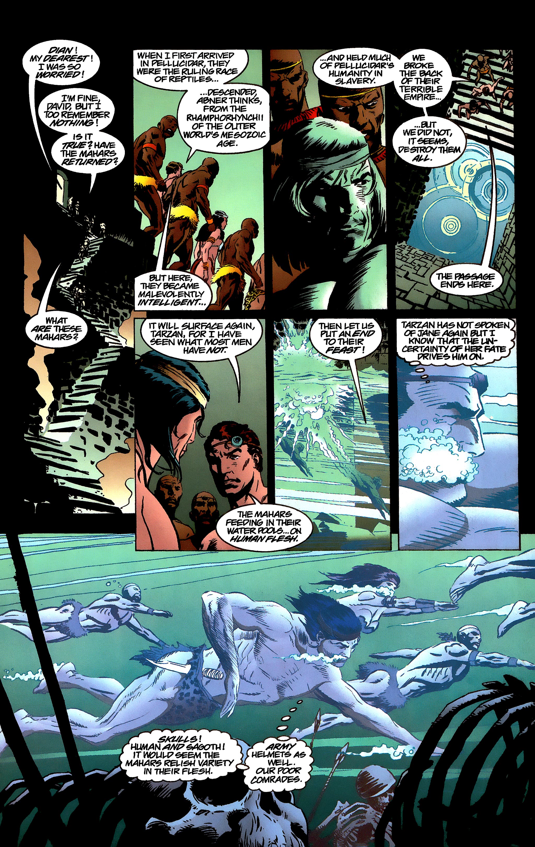 Read online Tarzan vs. Predator at the Earth's Core comic -  Issue #3 - 19